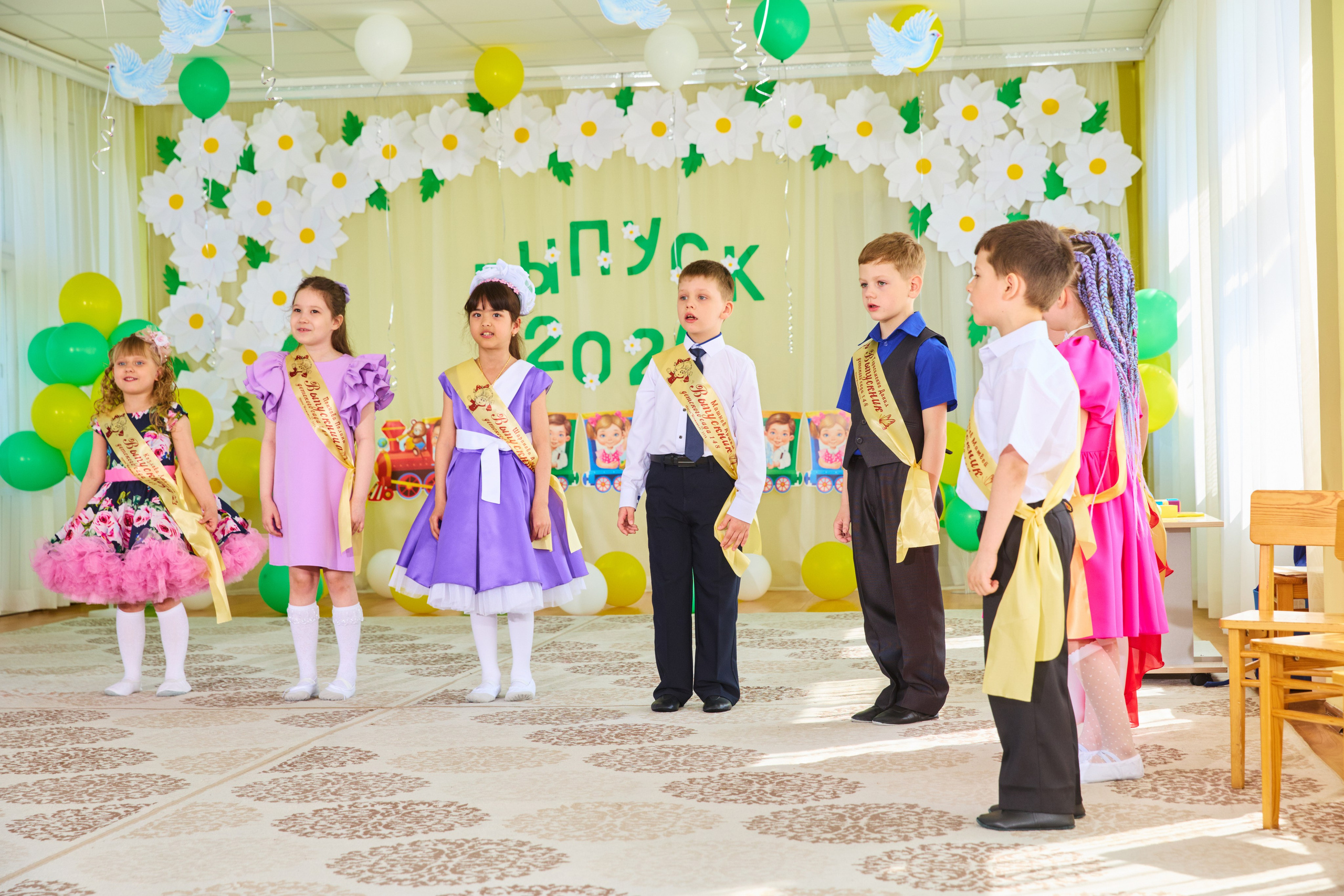 Фотосъемка выпускного в детсаду. 2024