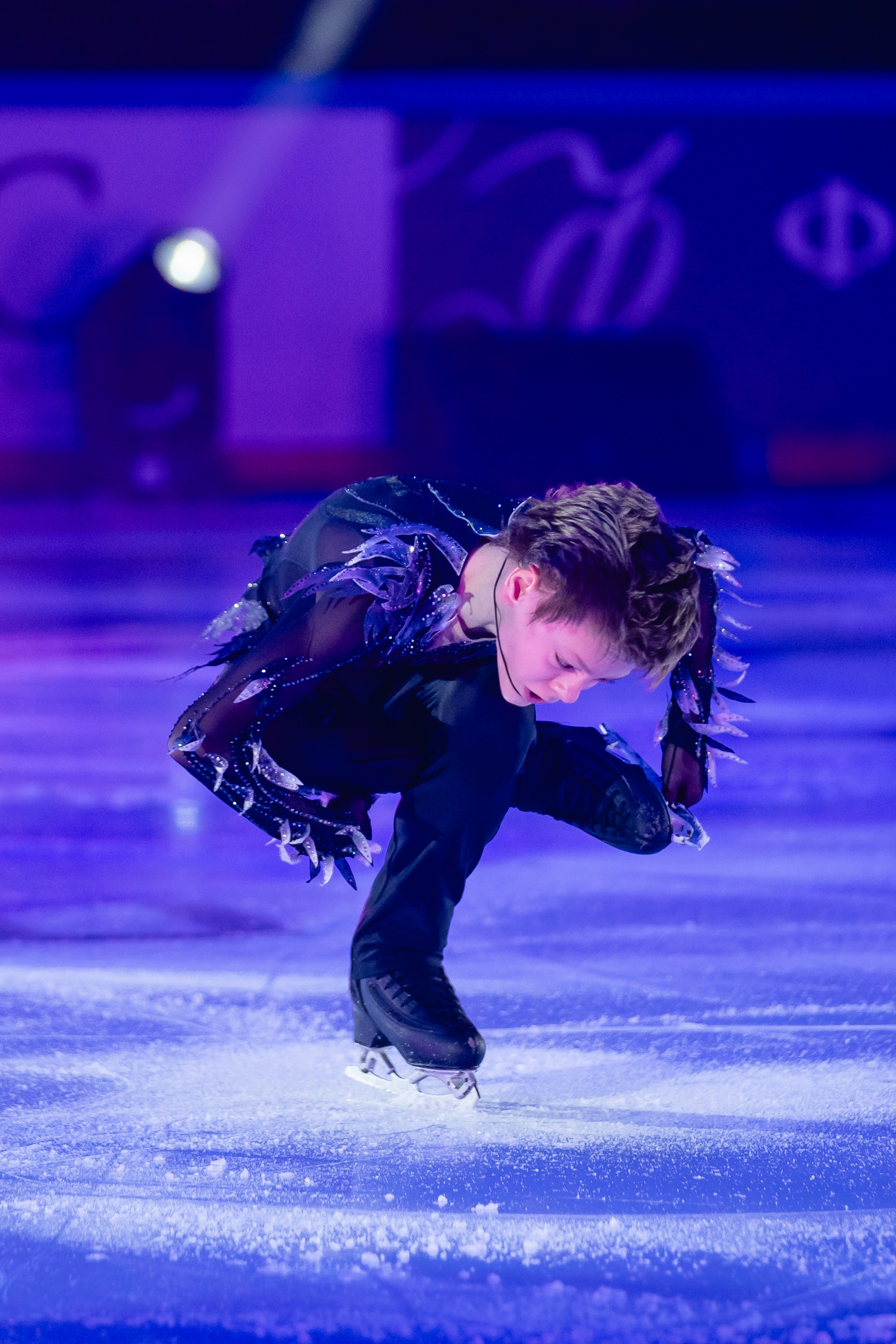 Шоу «Чемпионы на льду» в Новосибирске. Воробьева Ксения — Спортивный и танцевальный фотограф Новосибирск