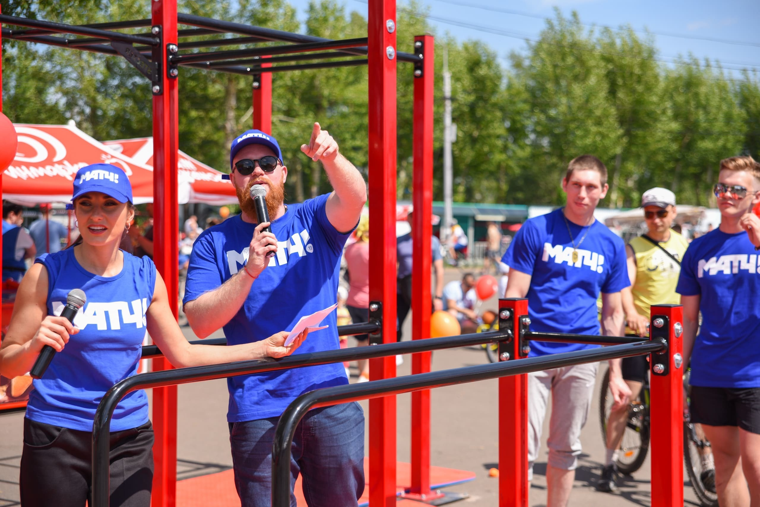 Репортажное фото для телеканала Матч ТВ