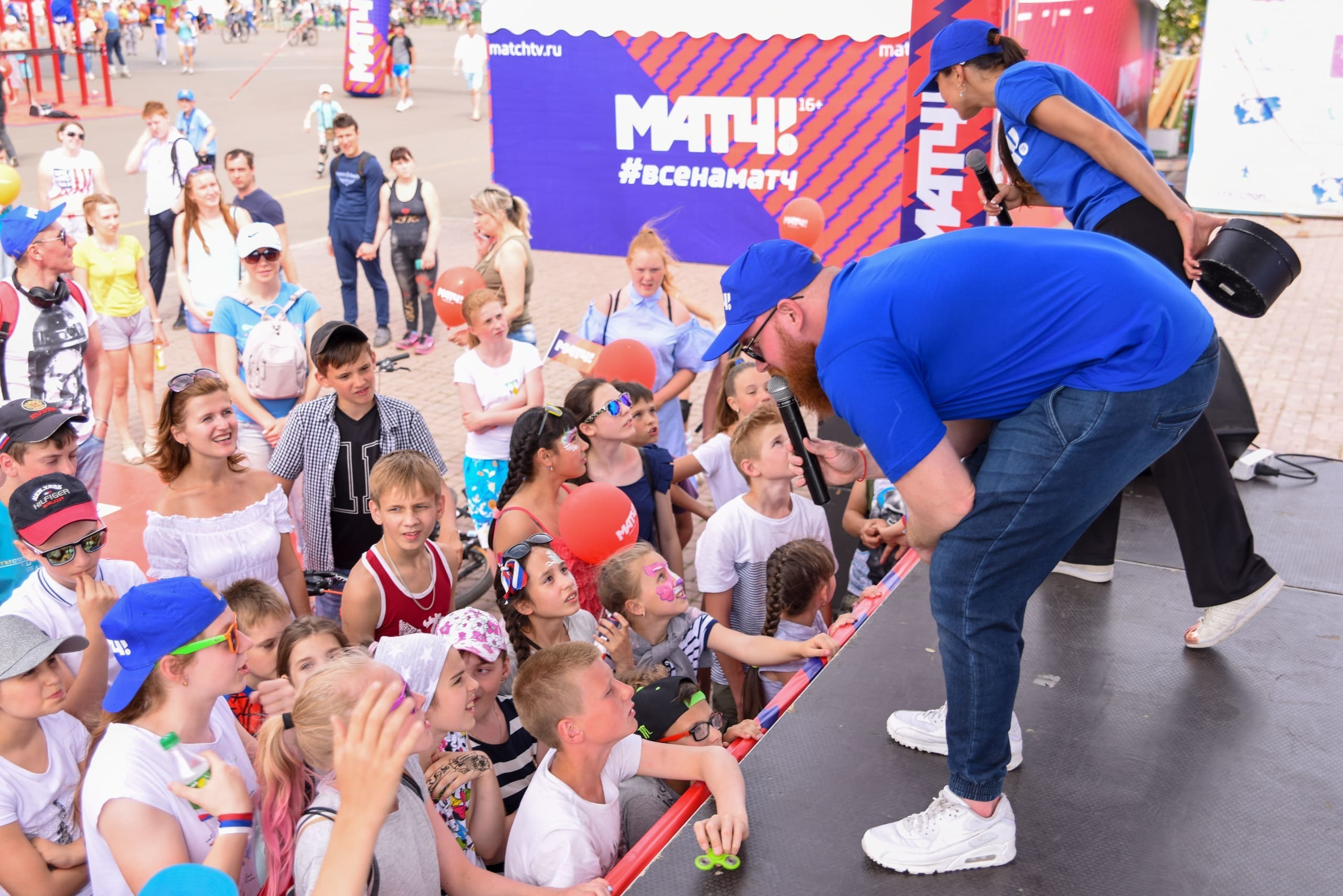 Репортажное фото для телеканала Матч ТВ