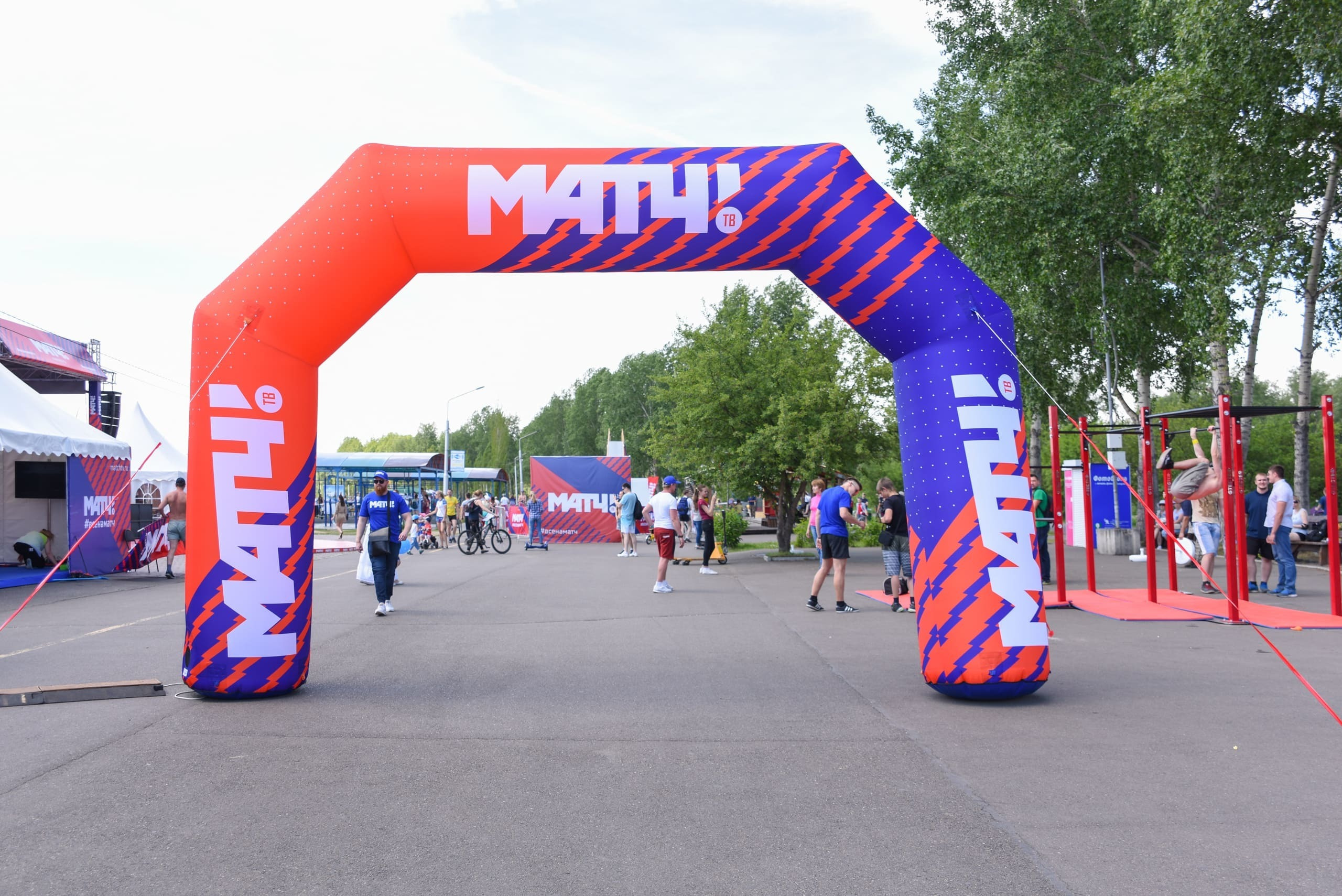 Репортажное фото для телеканала Матч ТВ