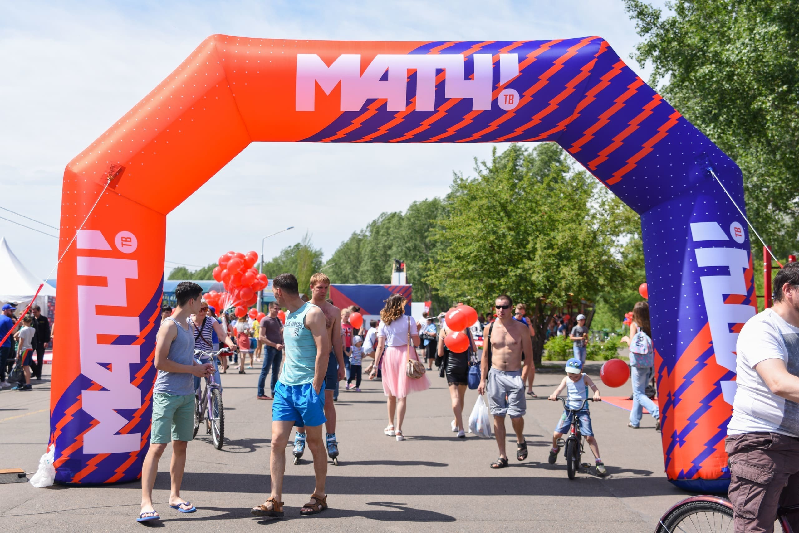 Репортажное фото для телеканала Матч ТВ