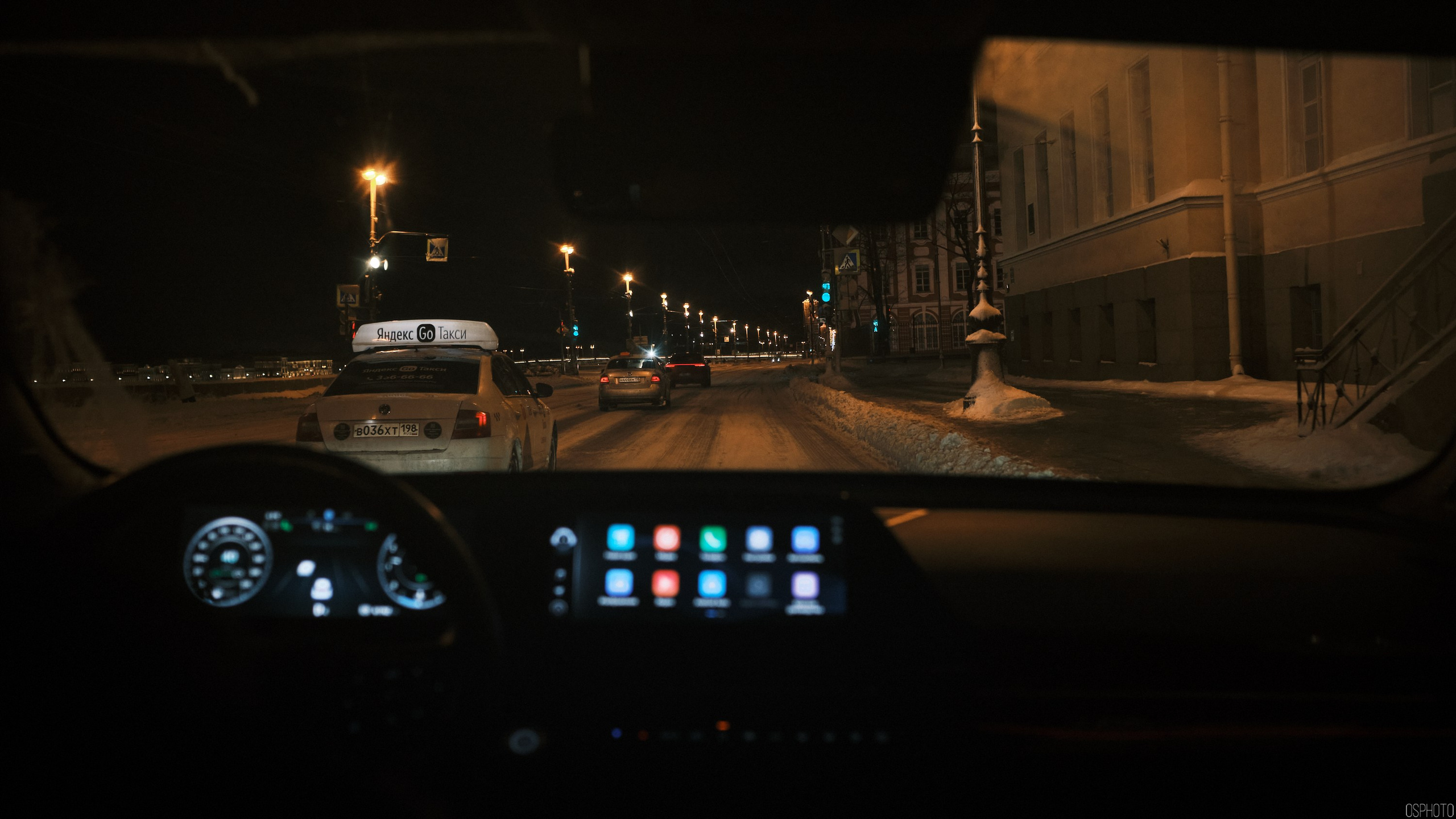 Снег и туман в Санкт-Петербурге. Фотографъ Сергѣевъ. Поймать мгновеніе