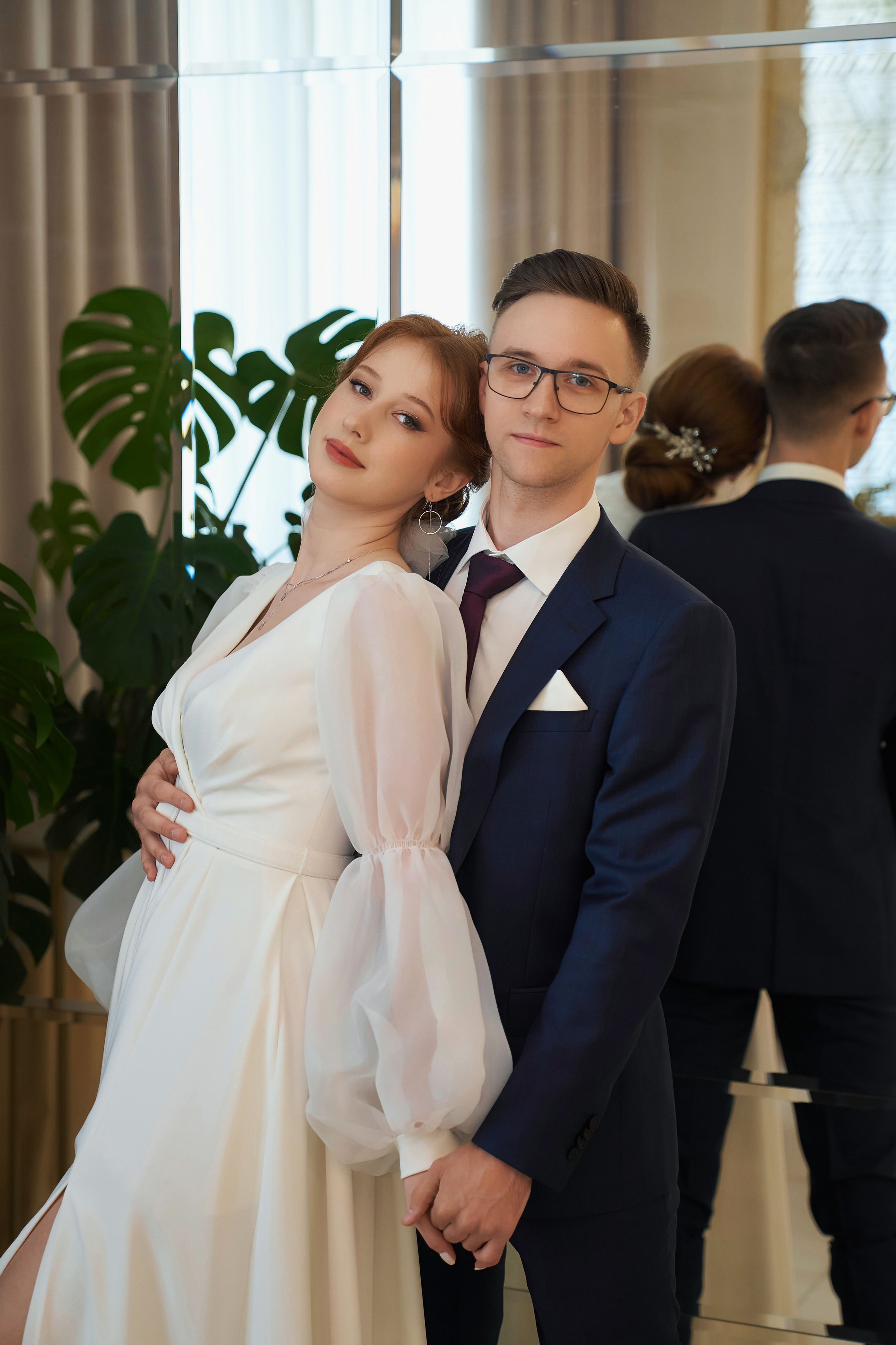 Свадебная Фотосессия в Савёловском ЗАГС и парке Речного Вокзала Москвы