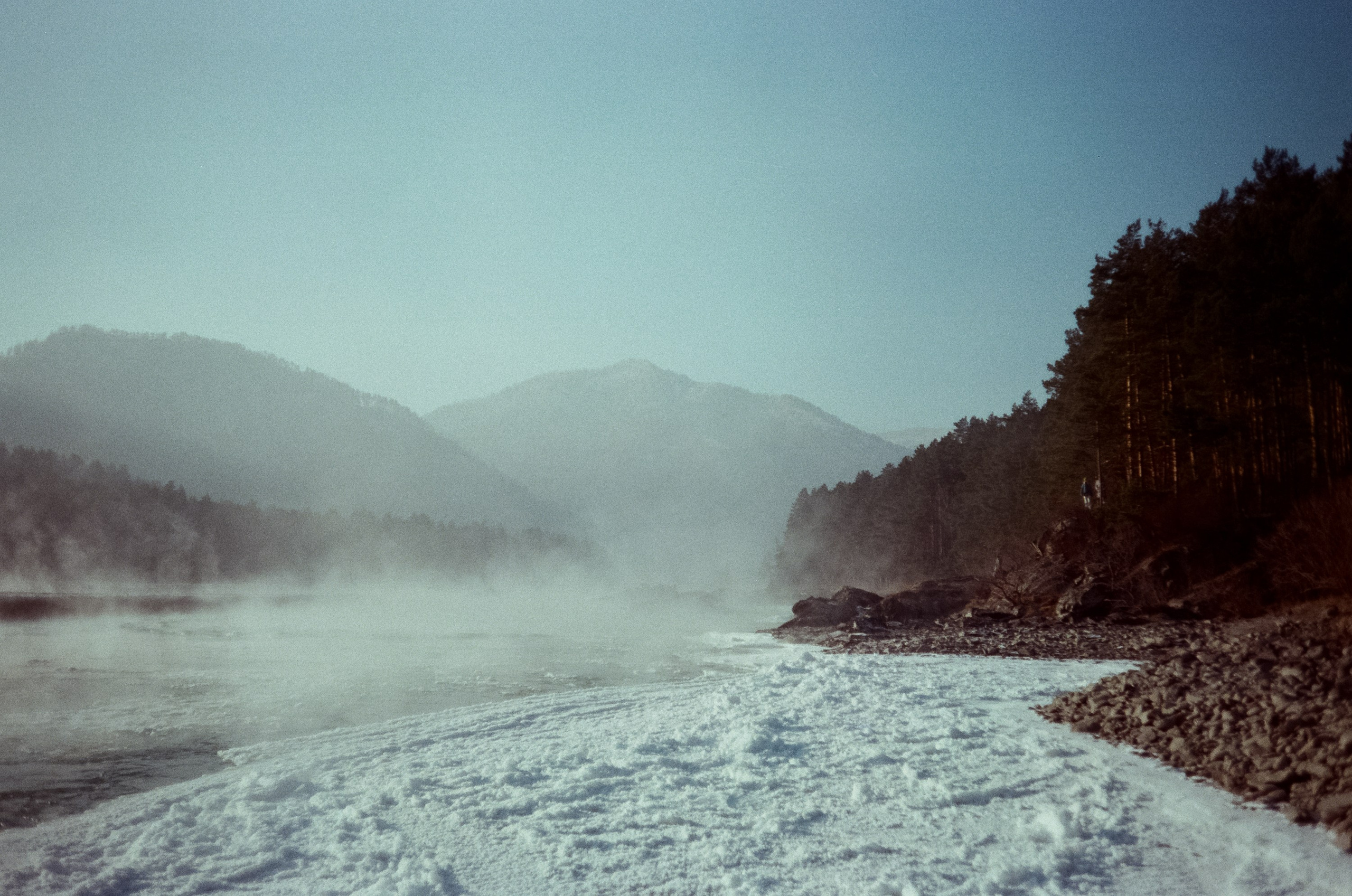 База Берель, Чемальский тракт трасса / 12 — 13 декабря 2023 года (-26℃