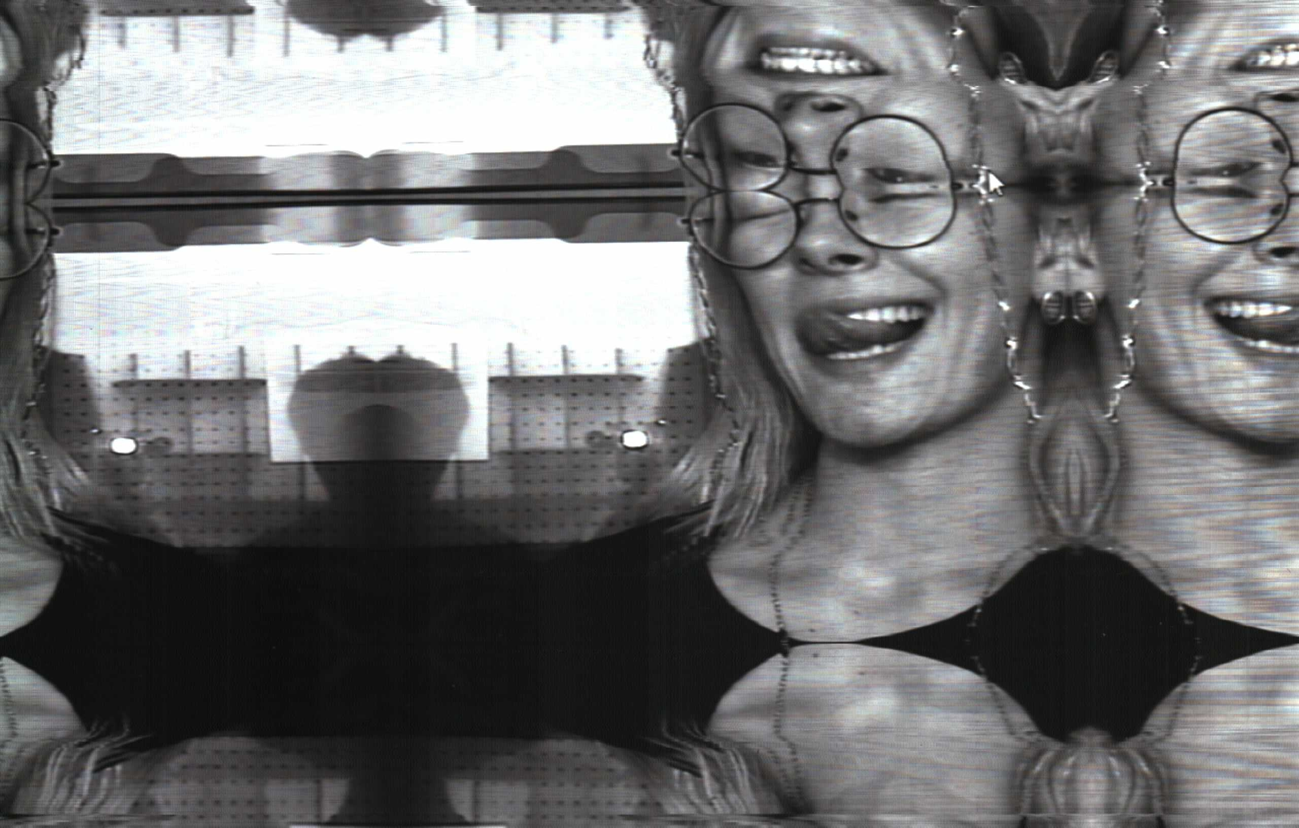 Fluxus Selfie Machine. Roman Hodirev is an esoteriologist, multidisciplinary artist, photographer and musician. Saint Petersburg, Riga