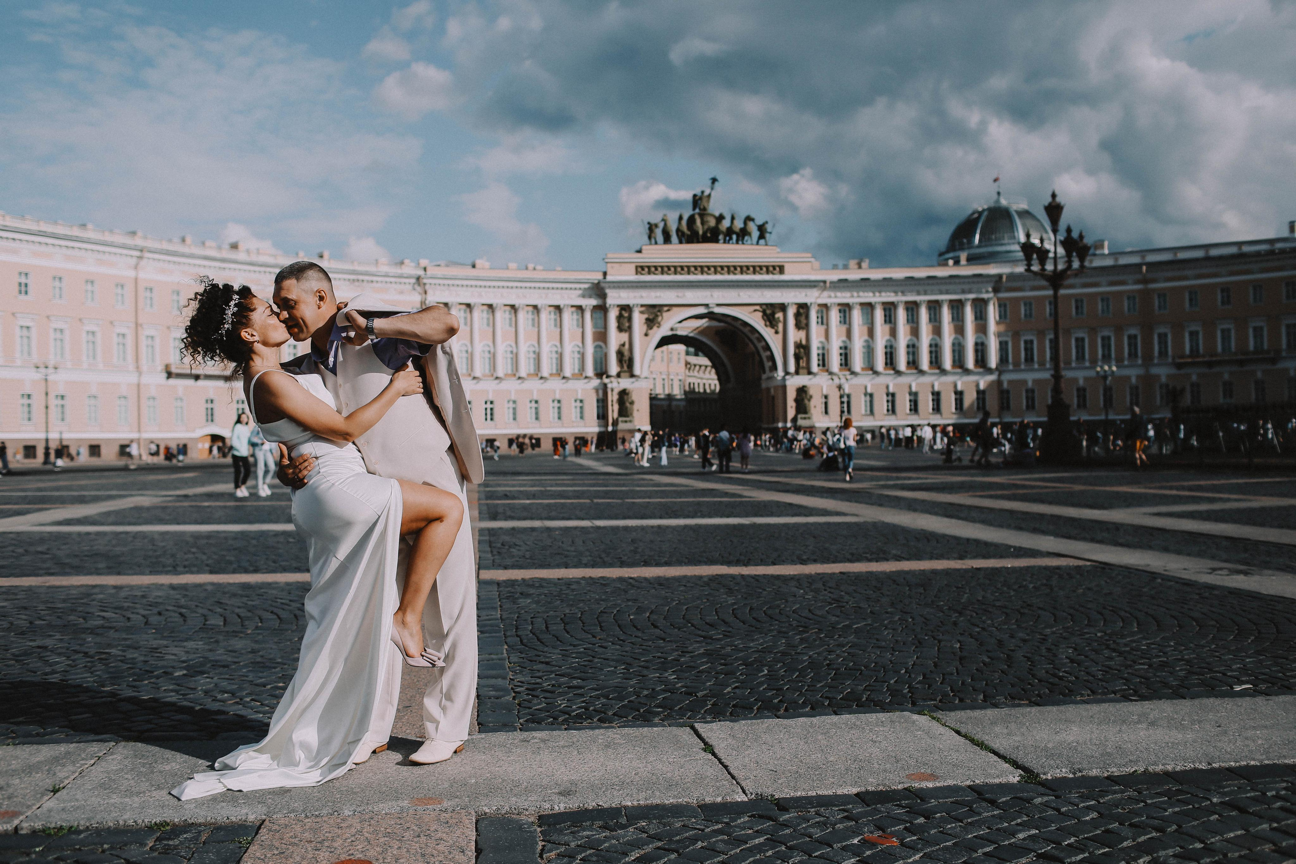 Свадебная фотосессия в СПб, свадебный фотограф Питер.