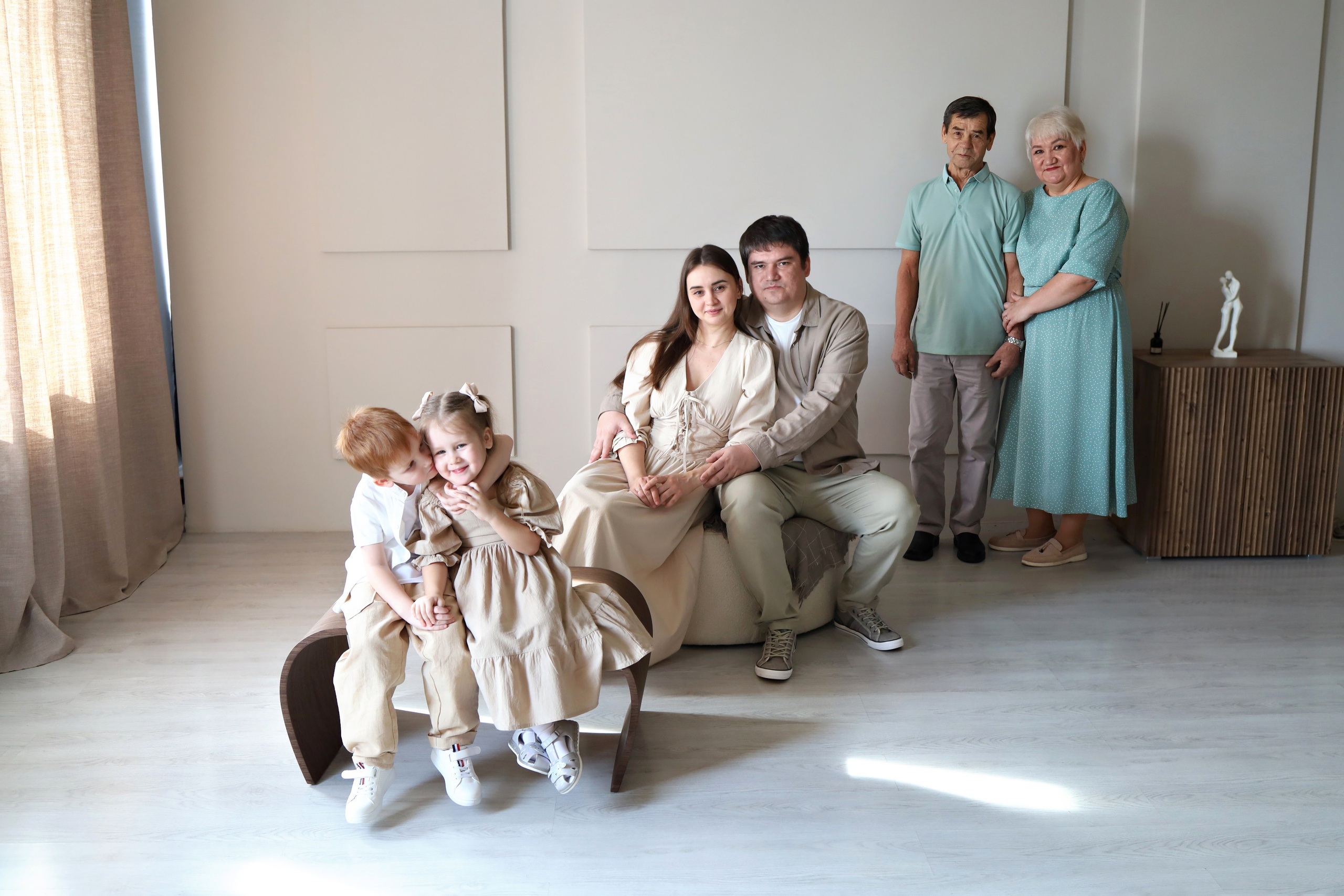 Поколения. Сабировы. Семейный фотограф в Казани Римма Гатауллина