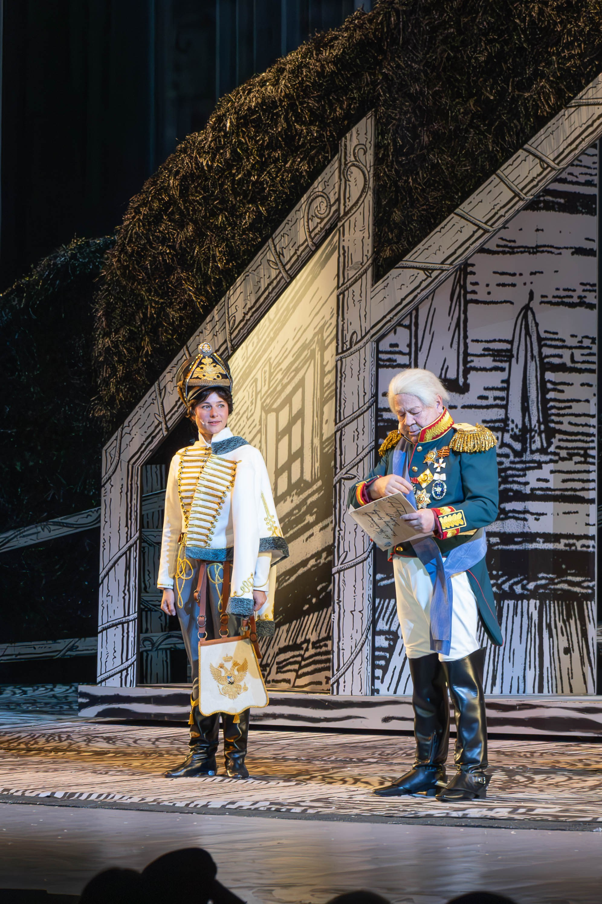 Спектакль «Гусарская баллада» в театре Российской Армии