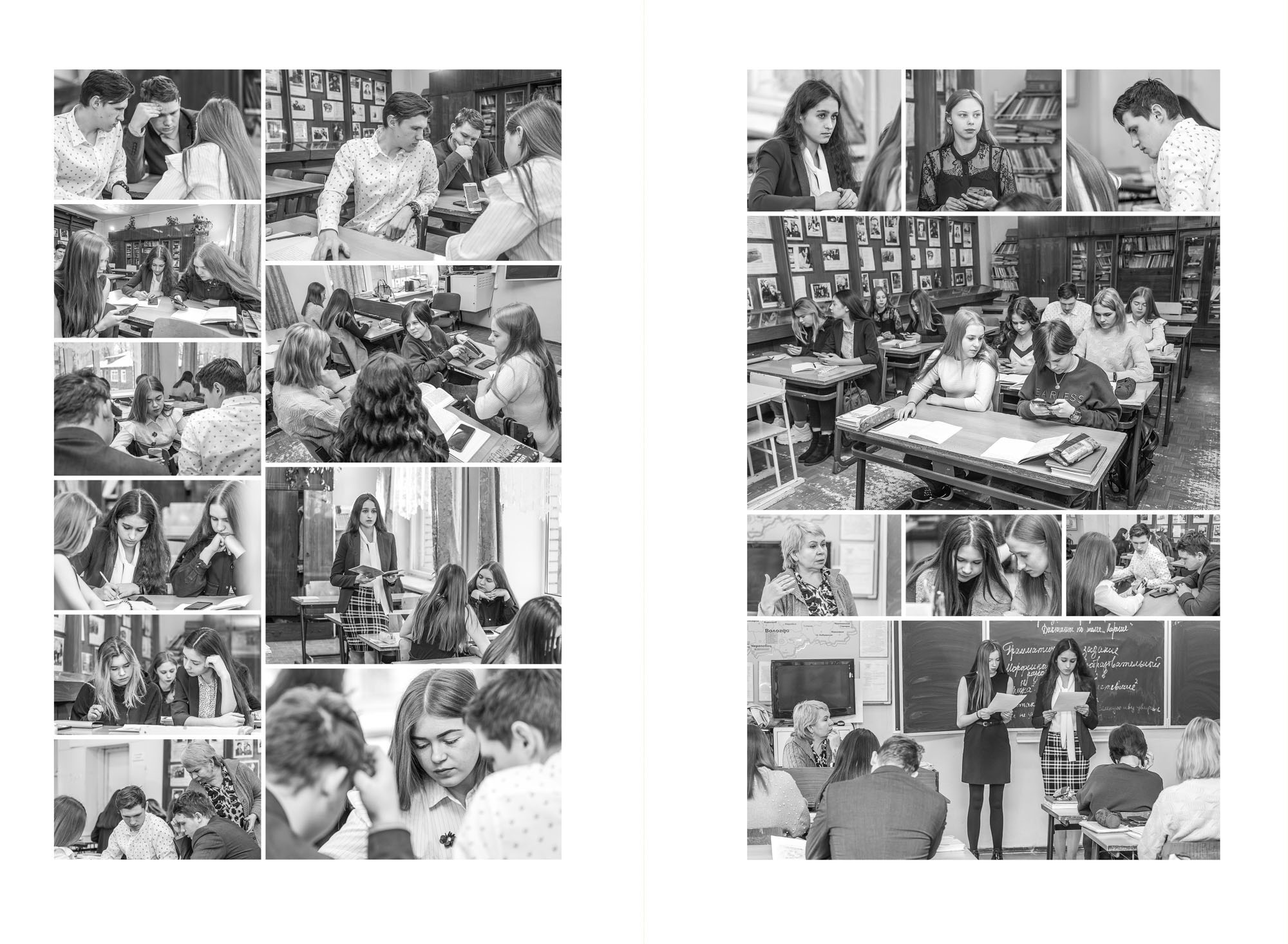 Выпускной альбом для старшей школы «Классика»