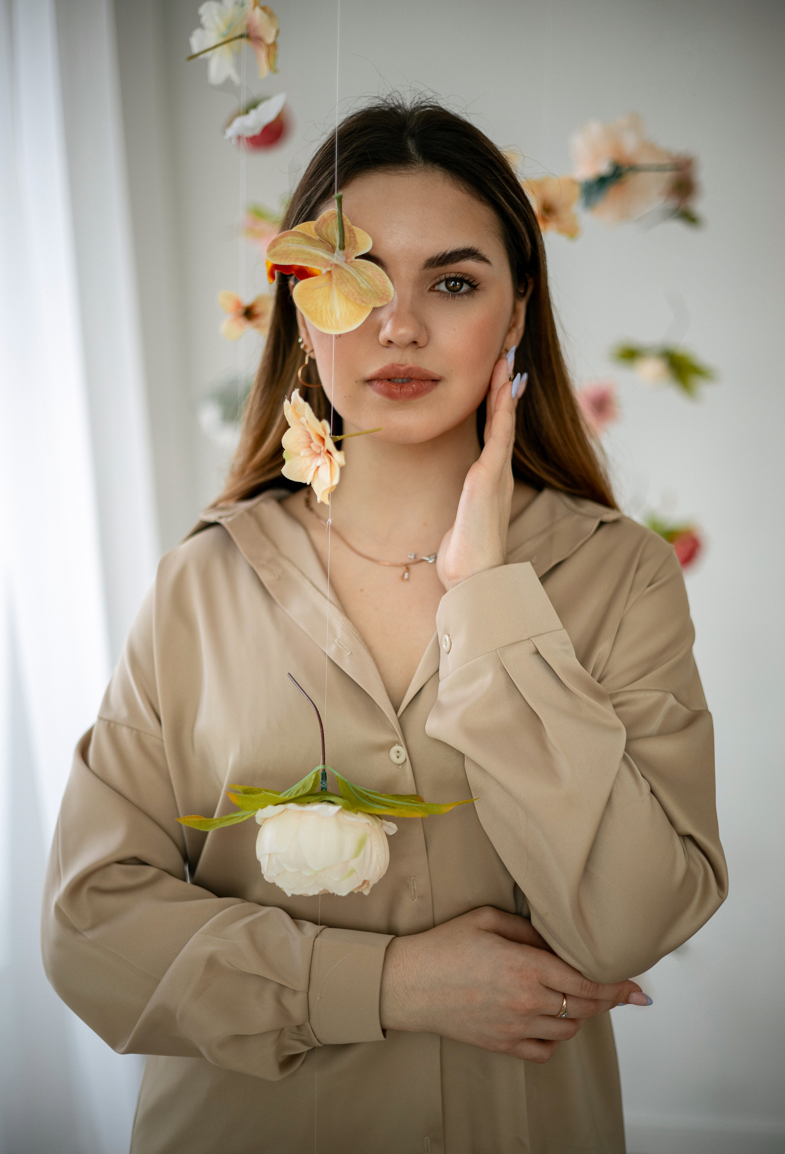 Парящие цветы. Женский и семейный фотограф в Москве Виктория