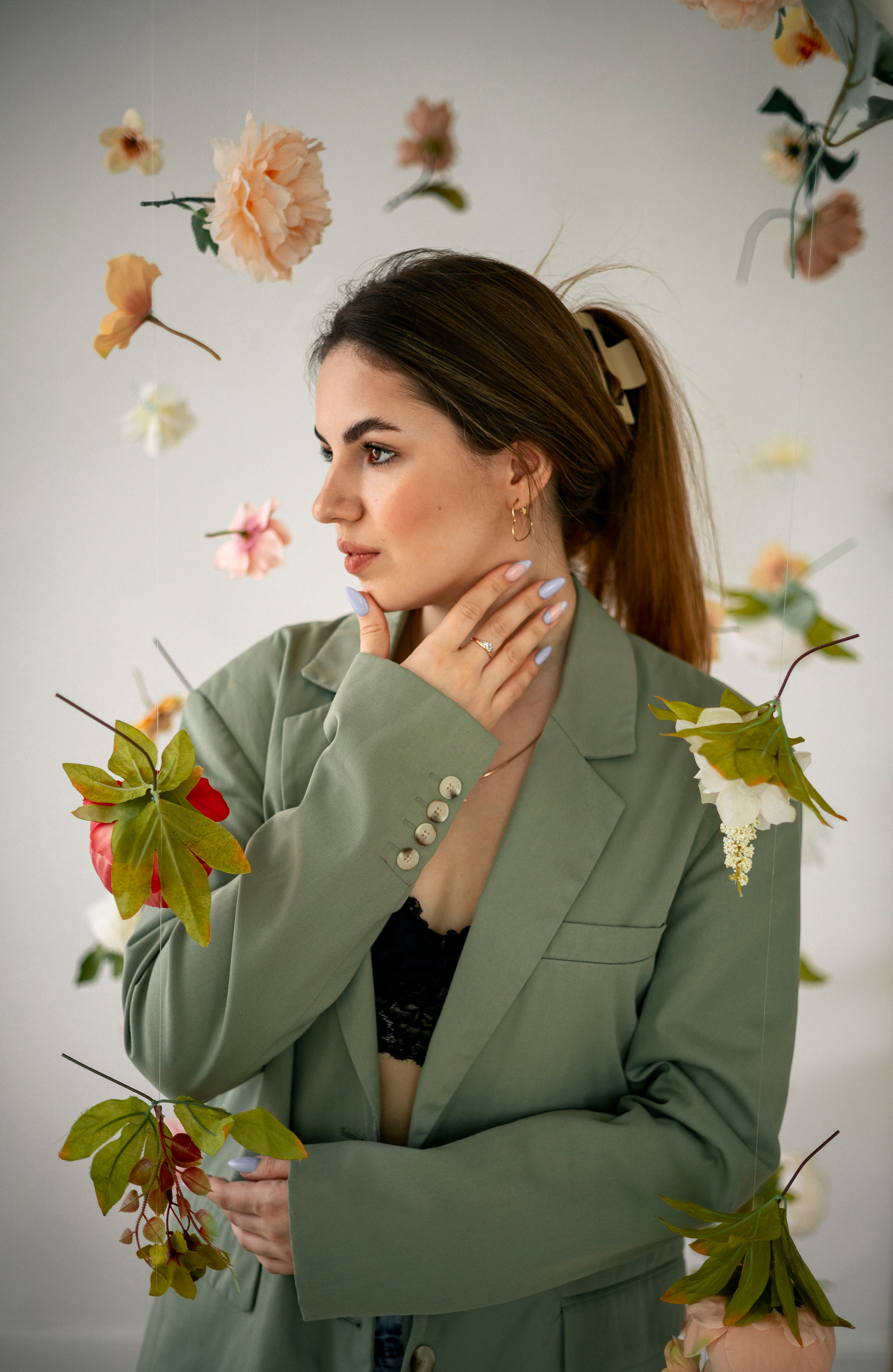 Парящие цветы. Женский и семейный фотограф в Москве Виктория