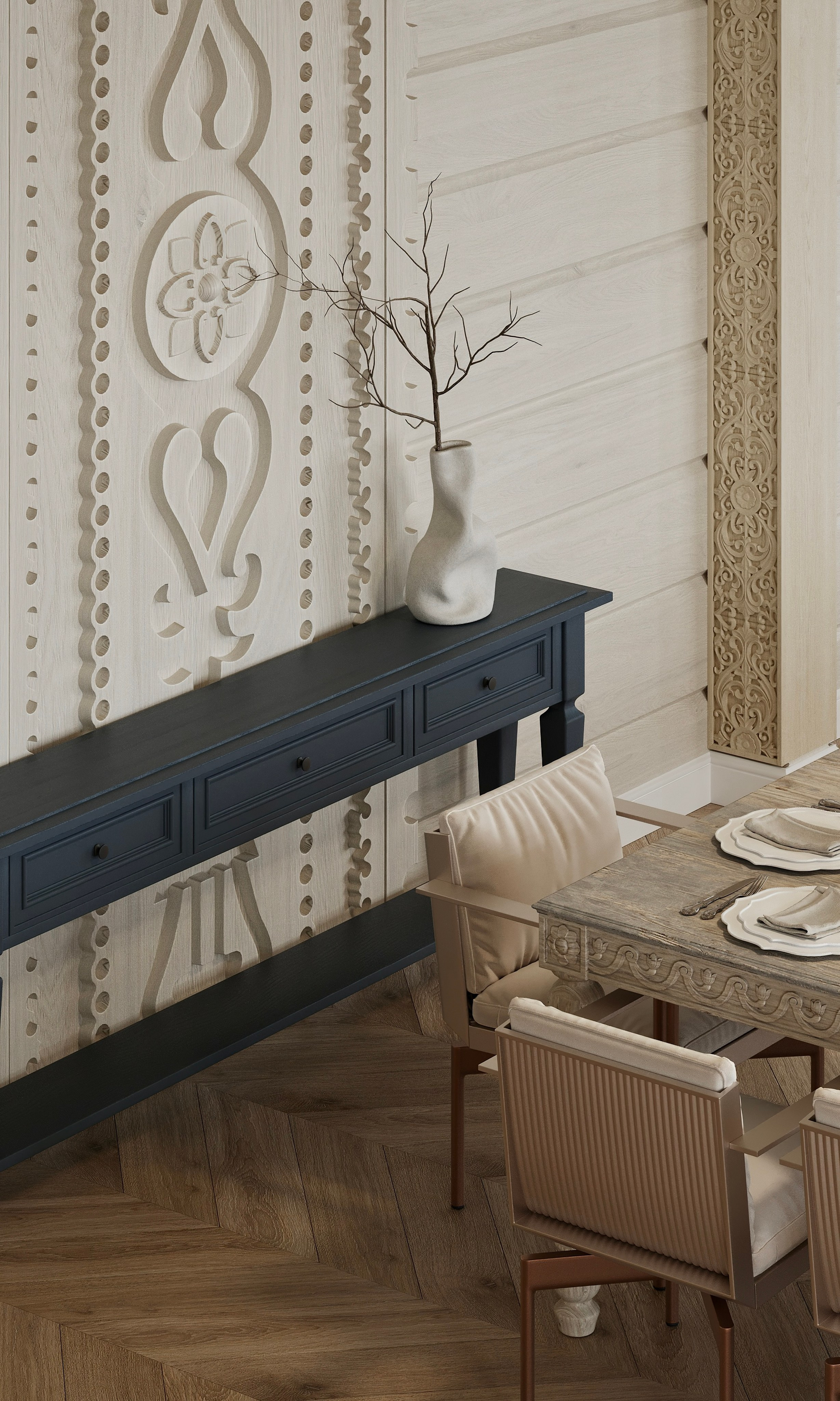 Демидково. 3D Визуализация интерьера