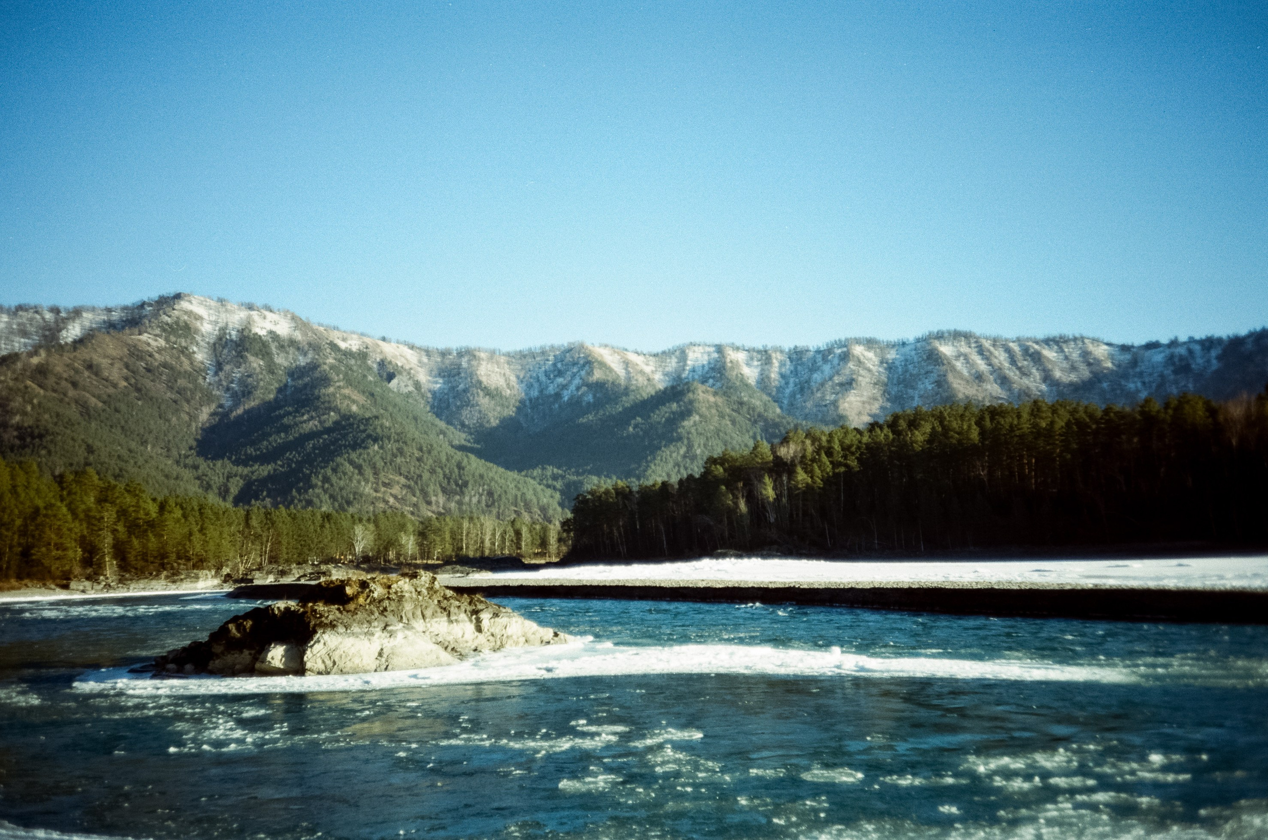База Берель, база Тихий берег / 23 декабря 2023 года (-10℃)