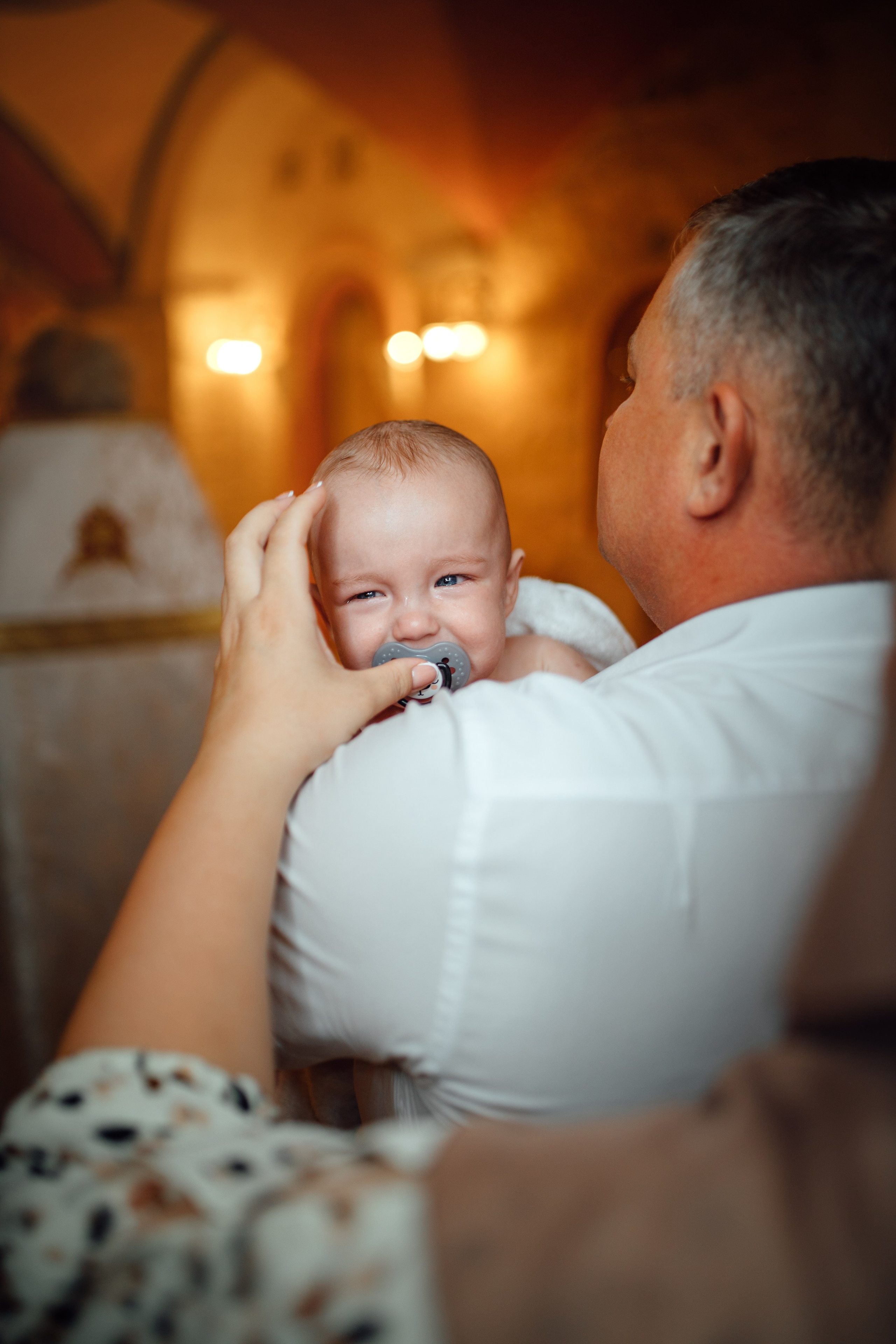 Таинство крещения Егора, Держаный храм, Елисаветенский монастырь, Минск