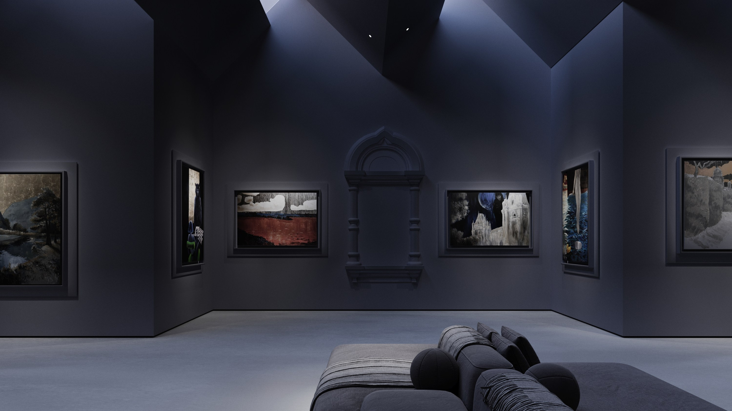 Картины на хосте 2024 года, Сергей Ратчин. Купить картину на холсте для интерьера|художник | дизайнер | архитектор Сергей Ратчин в Москве