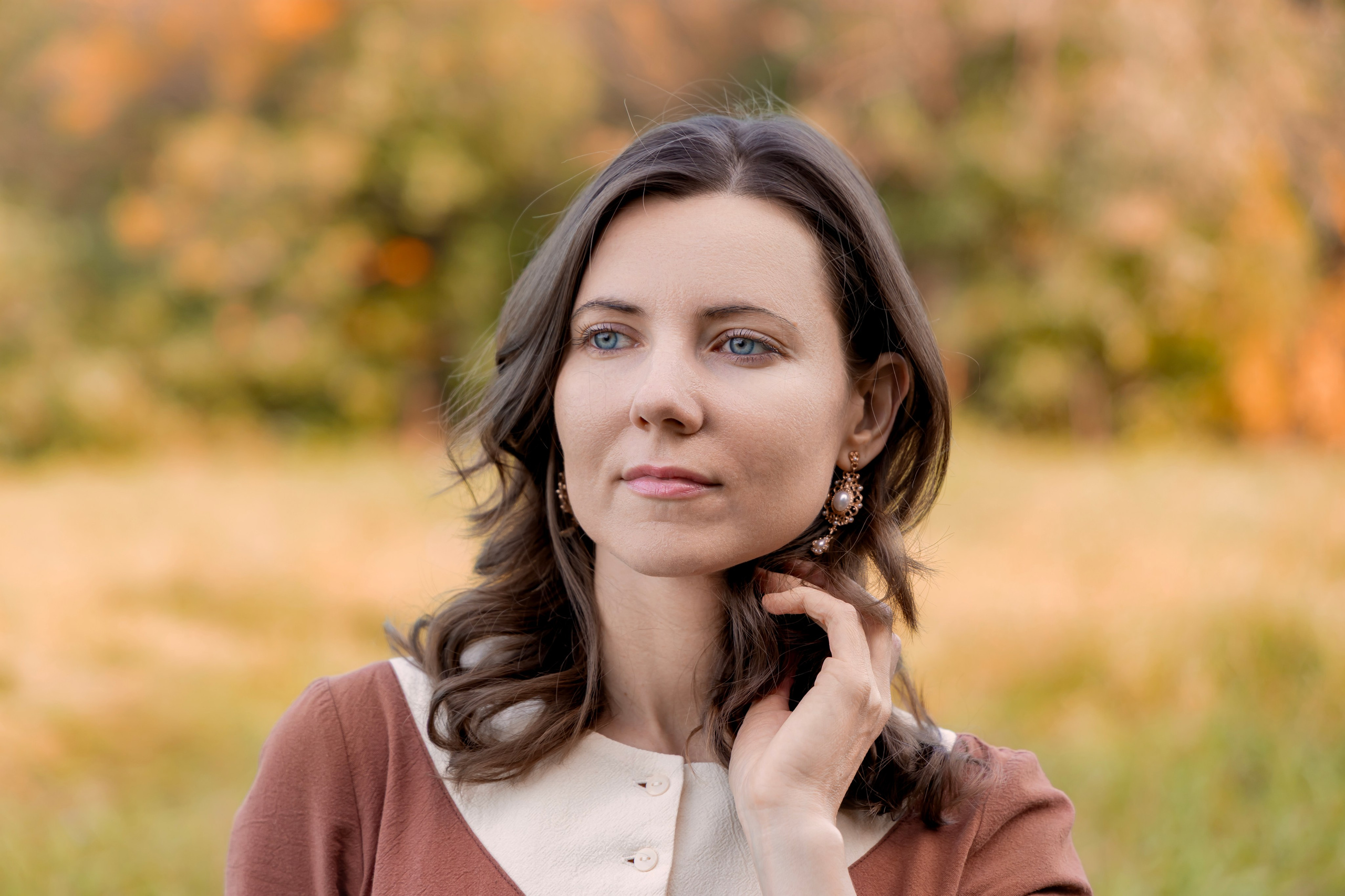 Осень у Борисовских прудов. Репортажный, семейный и студийный фотограф в Москве Демин Алексей