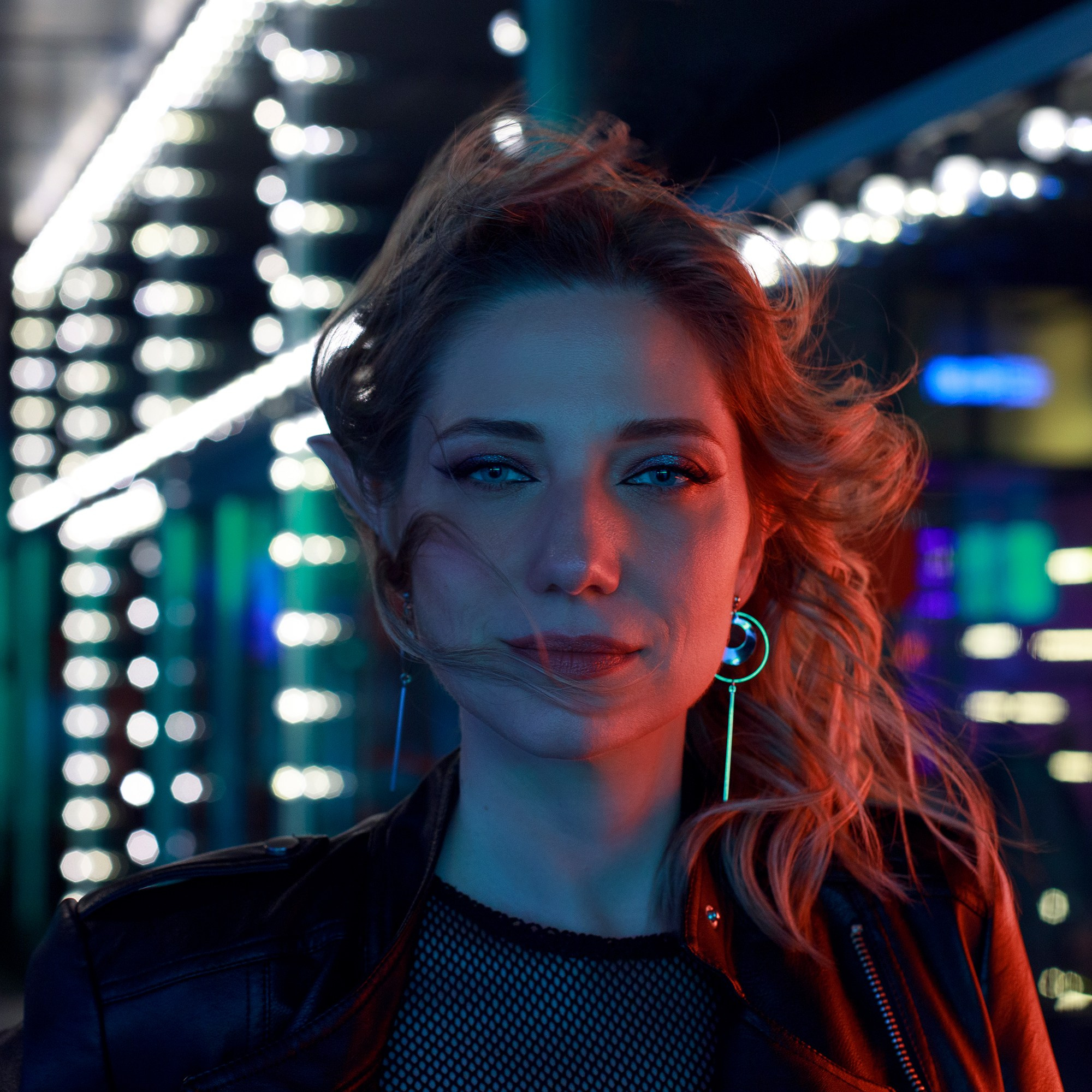 Фотосессии с цветным светом. Необычные портретные фотосессии под ключ в Москве