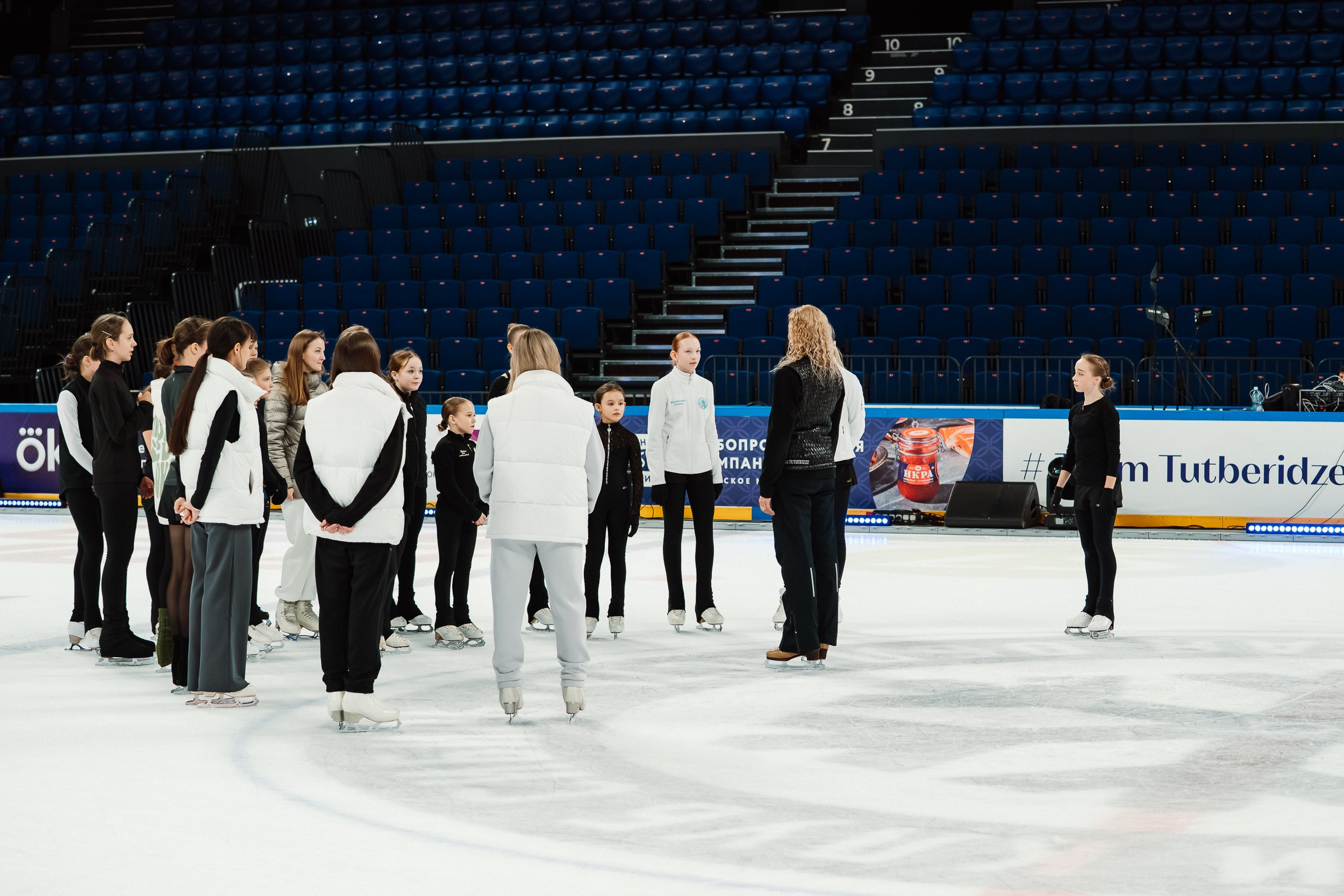 Мастер-класс Этери Тутберидзе в Новосибирске. Воробьева Ксения — Спортивный и танцевальный фотограф Новосибирск
