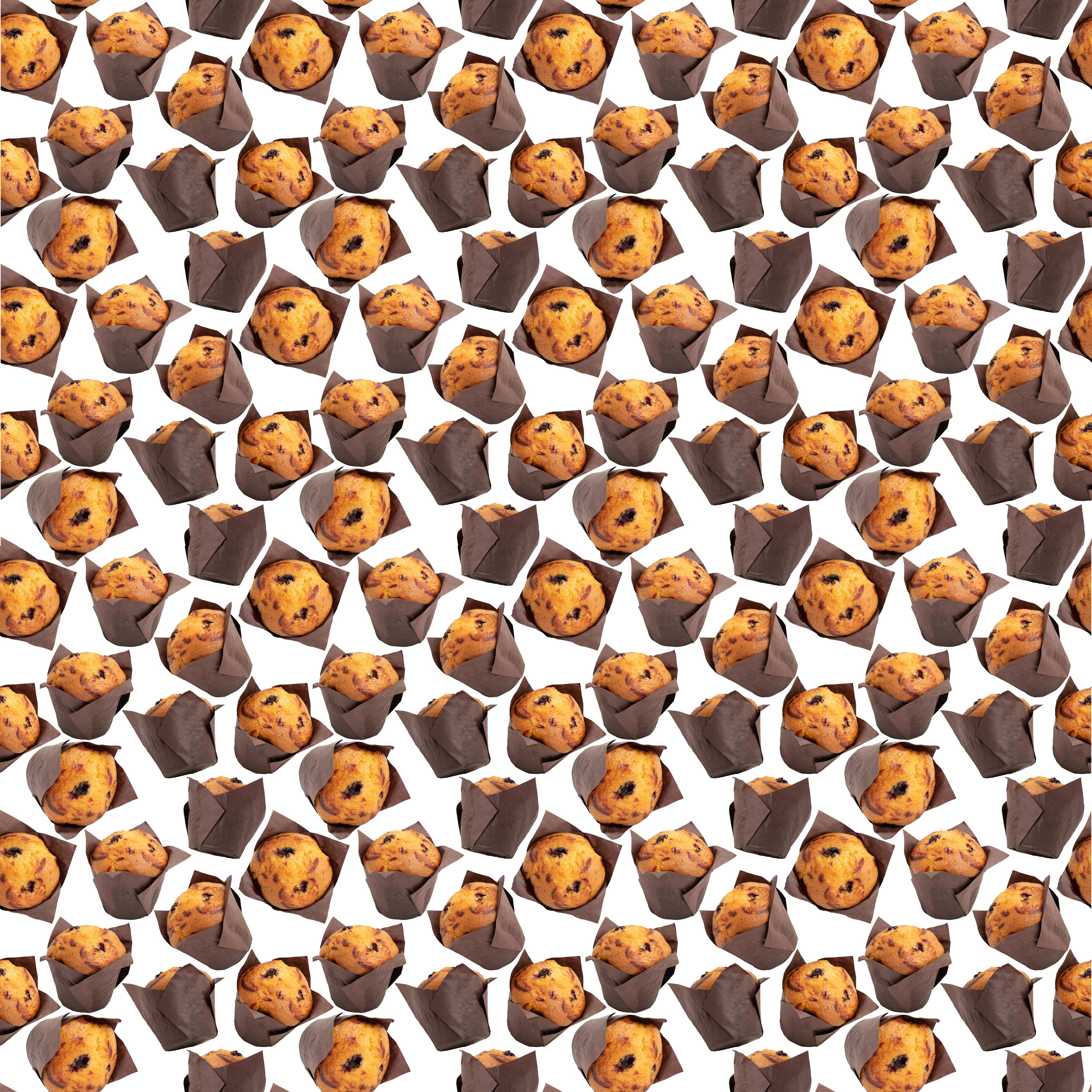 маффин с вишней, паттерн, узор из еды, постер с едой, постер для кофейни, изолят, кекс