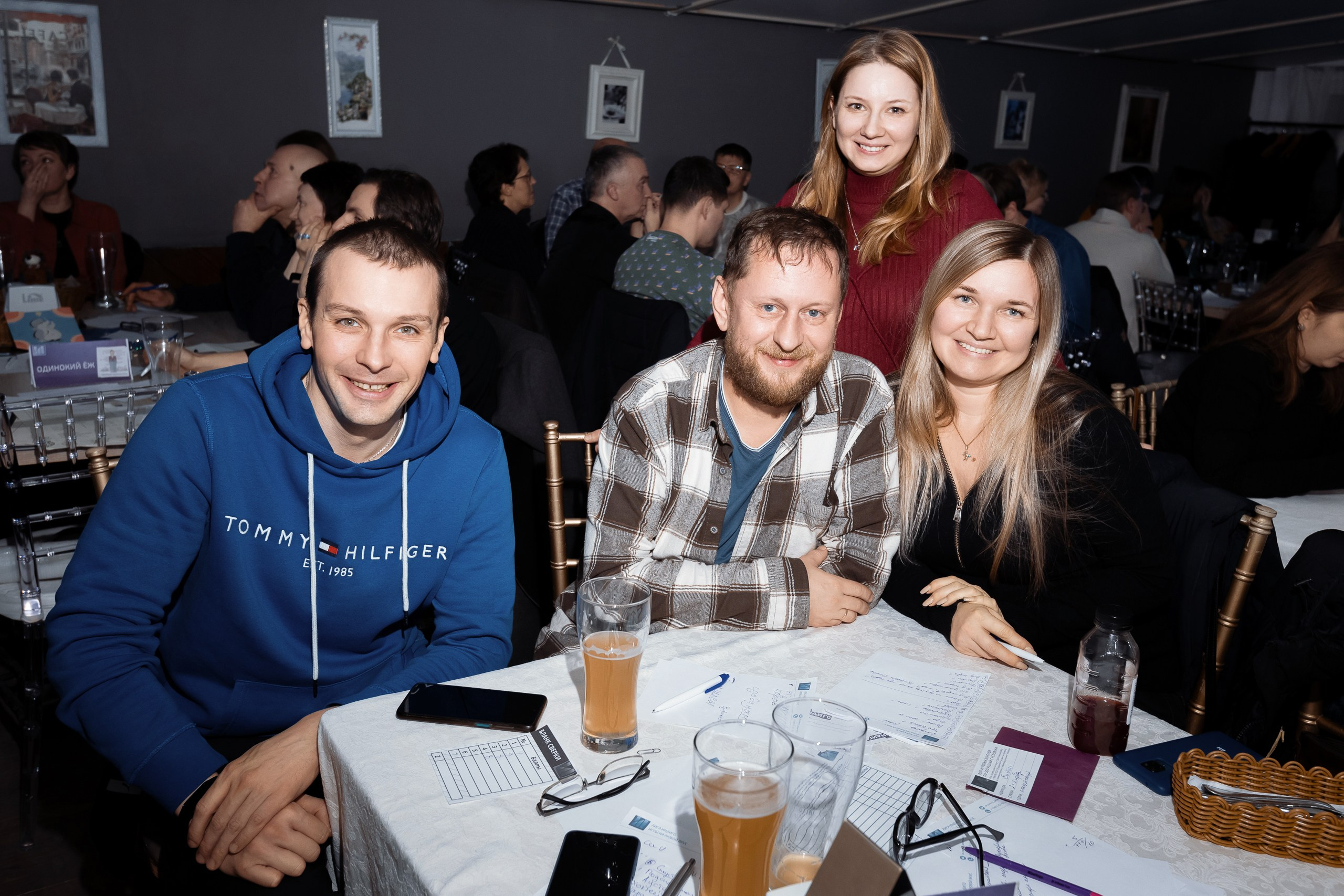 Репортажная фотосъемка квиза ЛИГА ИНДИГО. Фотограф в Санкт-Петербурге — Сергей Петров