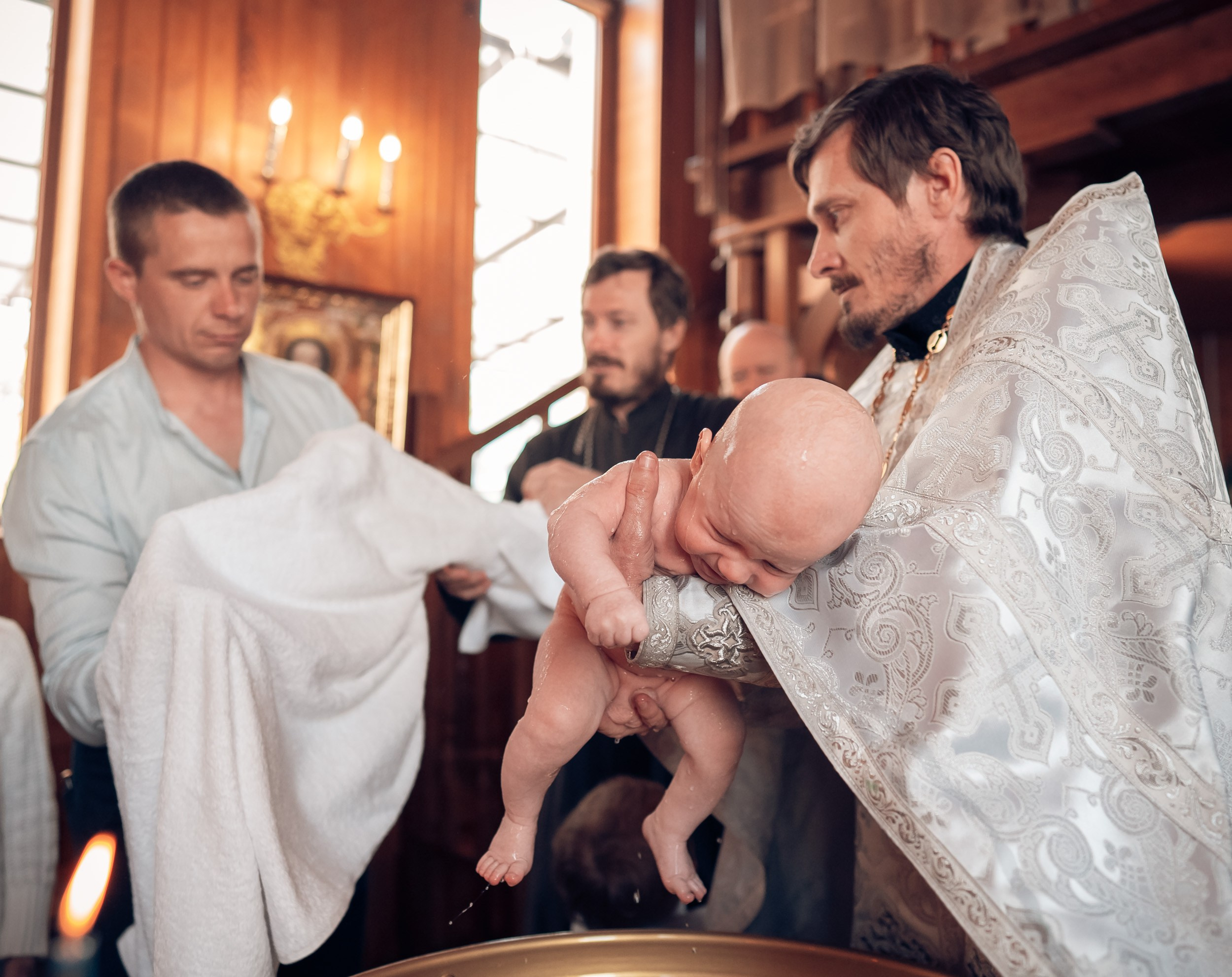 Крещение в храме Блж.Ксении Петербургской Севастополь. Церковный фотограф Севастополь