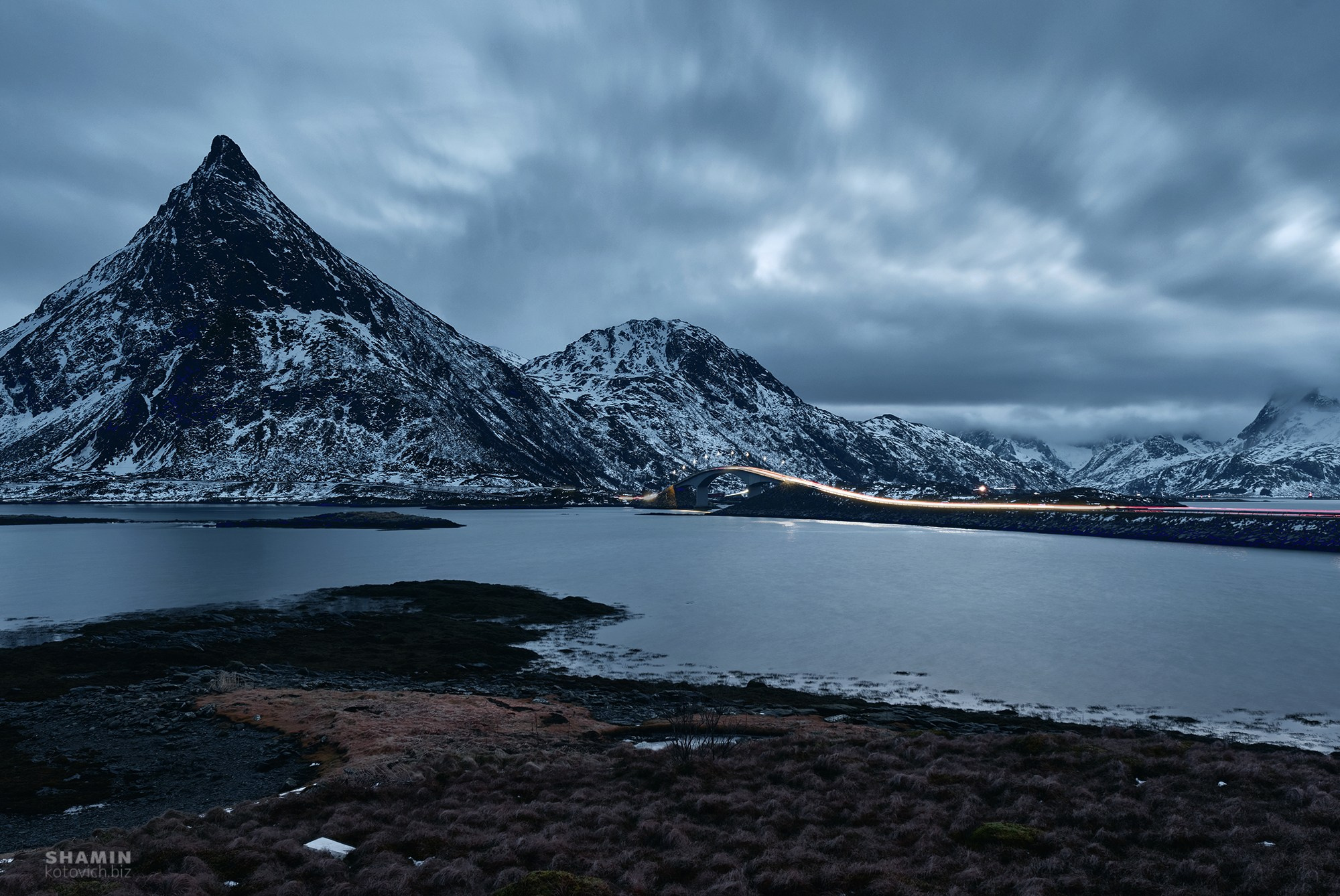 Лофотенские острова — пейзажи, северное сияние и море. Фотограф Константин Шамин. Фотограф Константин Шамин