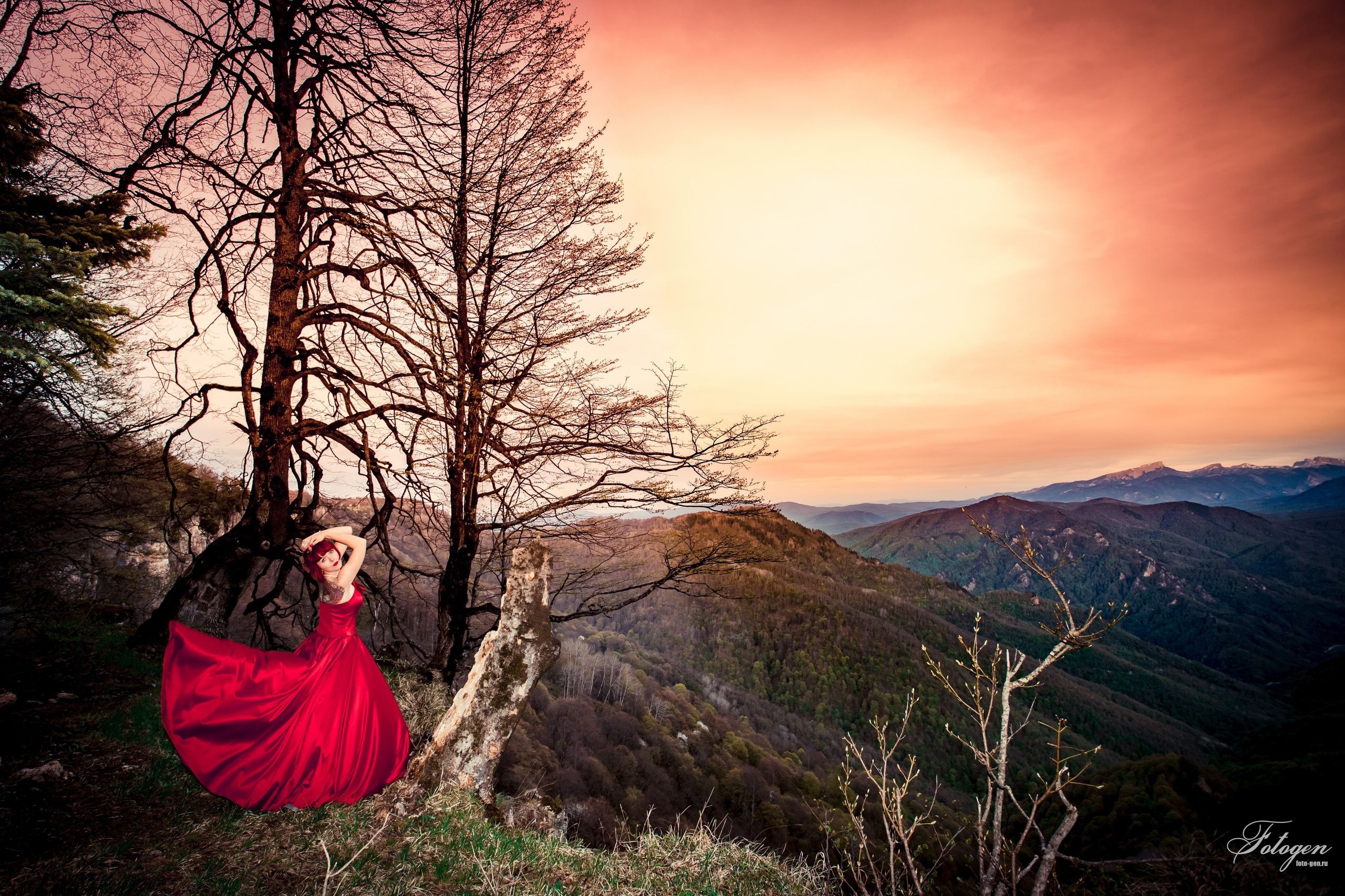 Выездная фотосессия в Краснодаре | Магия моментов на природе. Интерьерная фотостудия FOTOGEN г. Краснодар