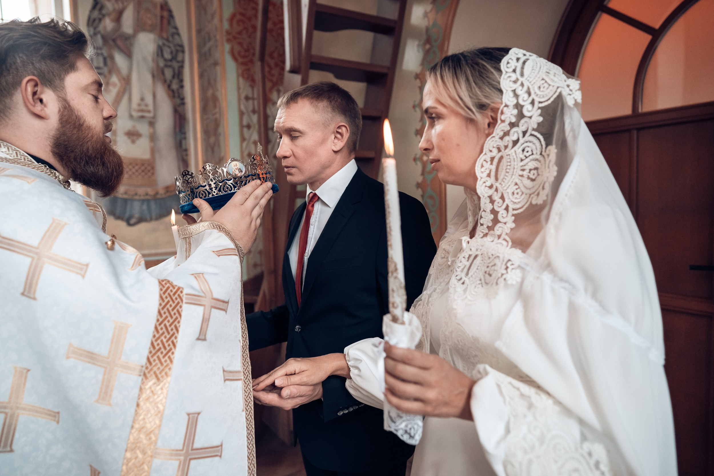 Венчание в храме ап.Андрея Первозванного Севастополь. Церковный фотограф Севастополь