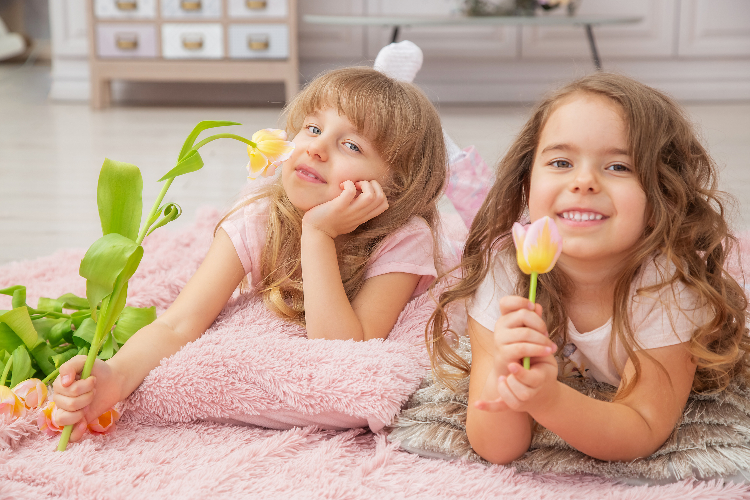 Фотосессия мамы с дочками. Галина Шарапова Детский и семейный фотограф Москва