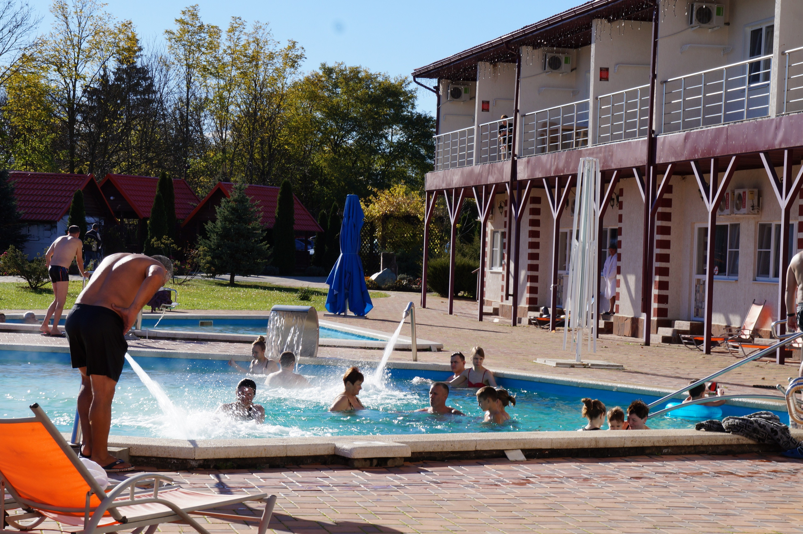 гидромассаж на термах