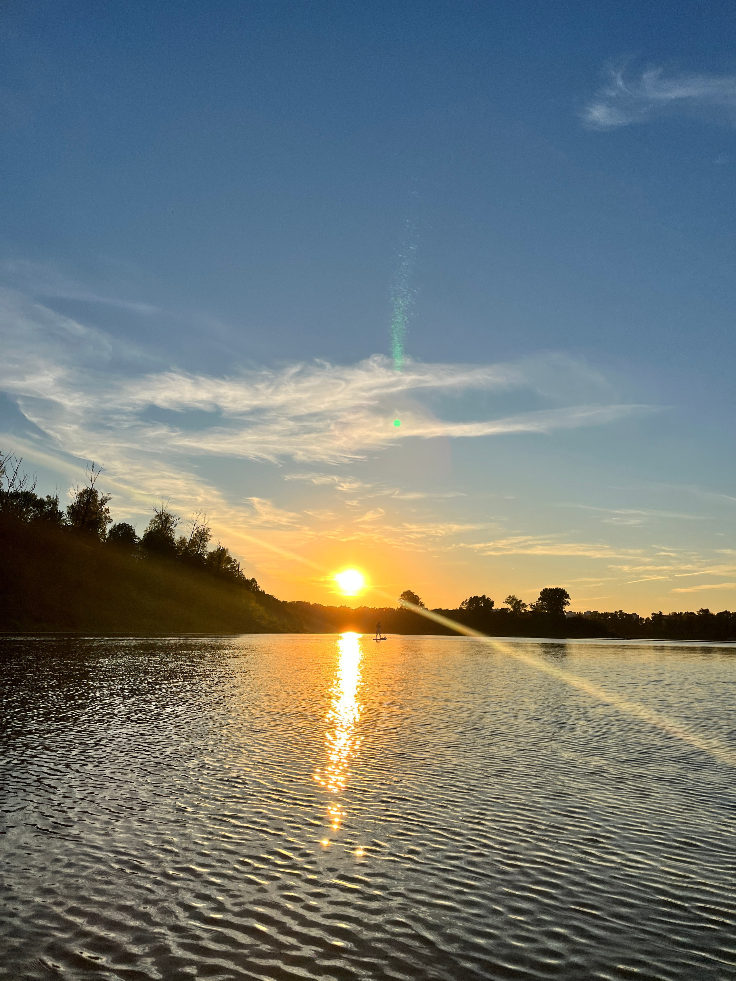 Рассвет на сапах в Сипайловских карьерах
