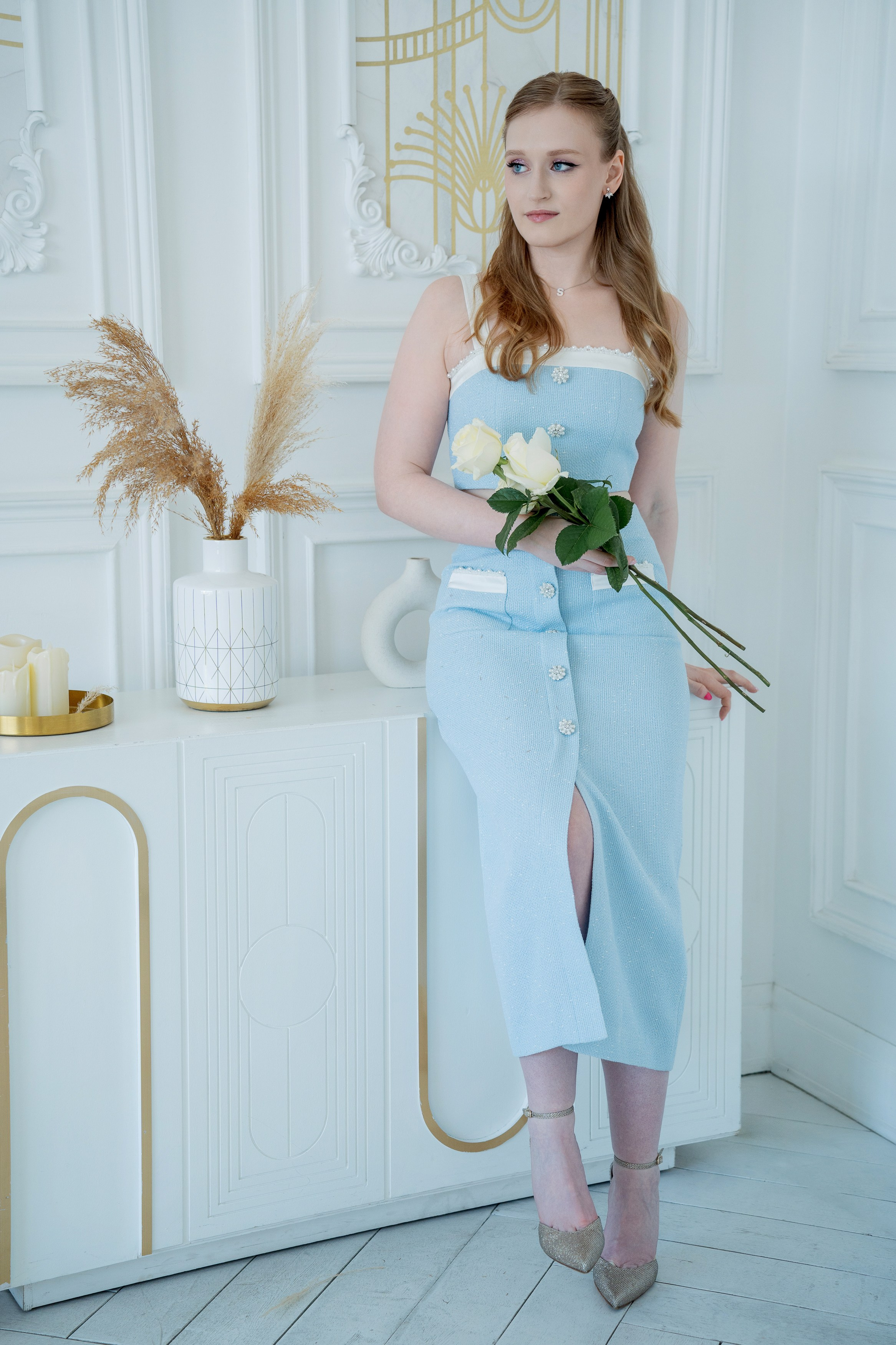 Индивидуальная фотосессия в студии. Портретный фотограф Олеся Владимирова в Москве