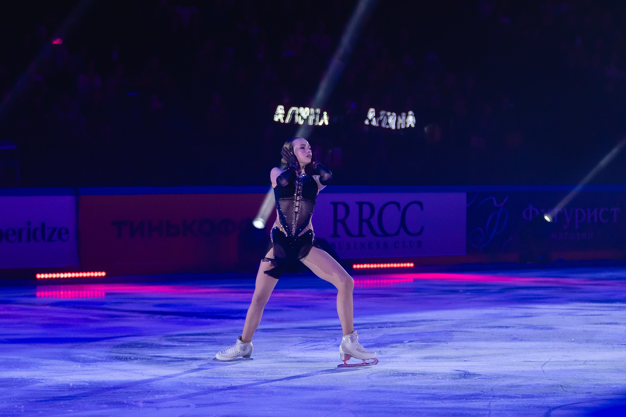 Шоу «Чемпионы на льду» в Новосибирске. Воробьева Ксения — Спортивный и танцевальный фотограф Новосибирск