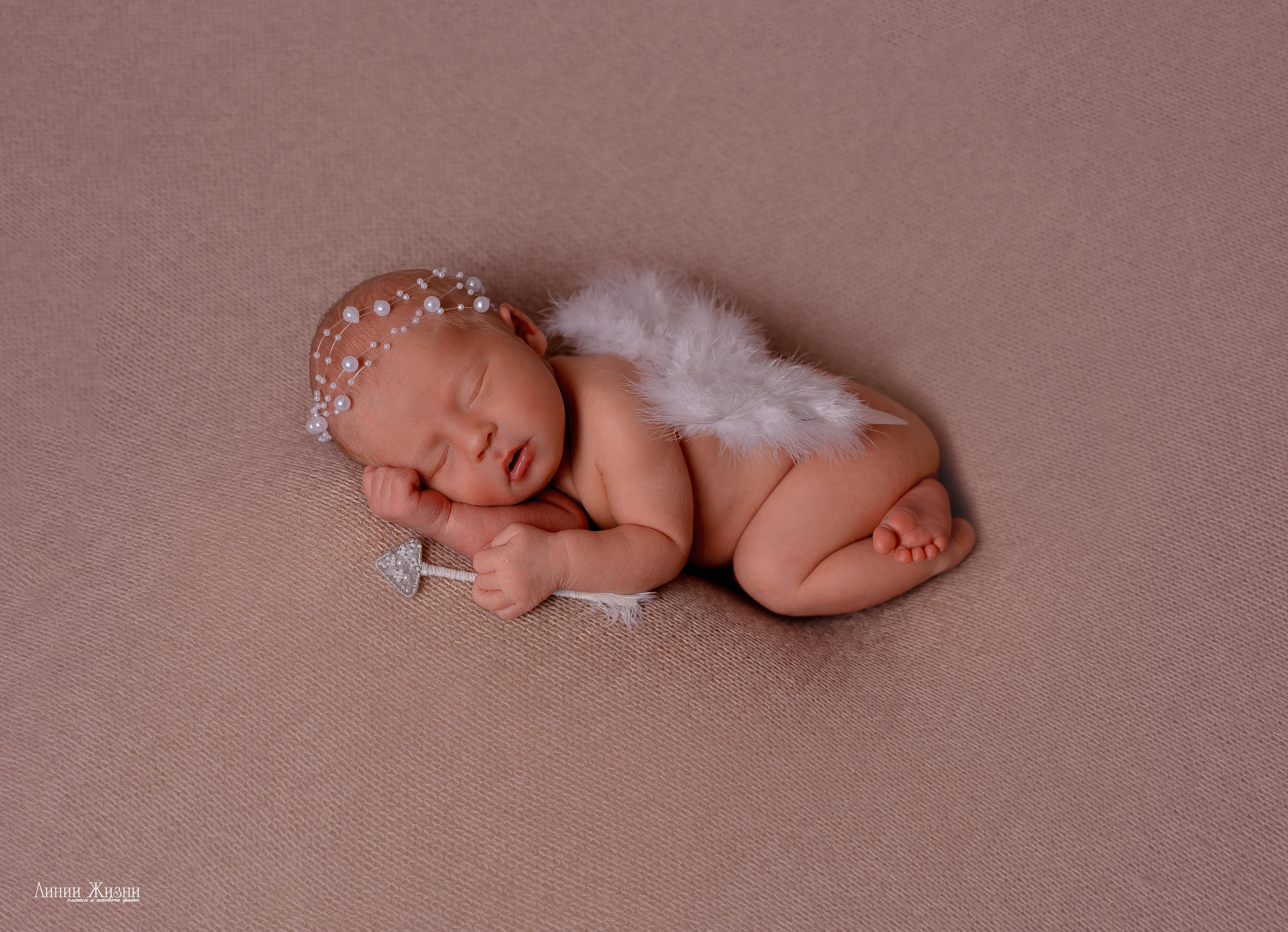 Кира 6 дней. Фотограф новорожденных в Нижнем Новгороде Сергеева Оксана