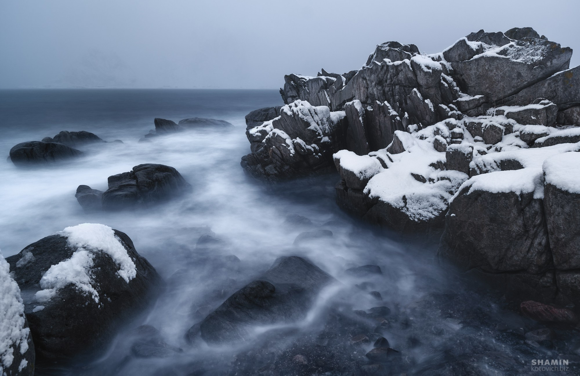Лофотенские острова — пейзажи, северное сияние и море. Фотограф Константин Шамин. Фотограф Константин Шамин