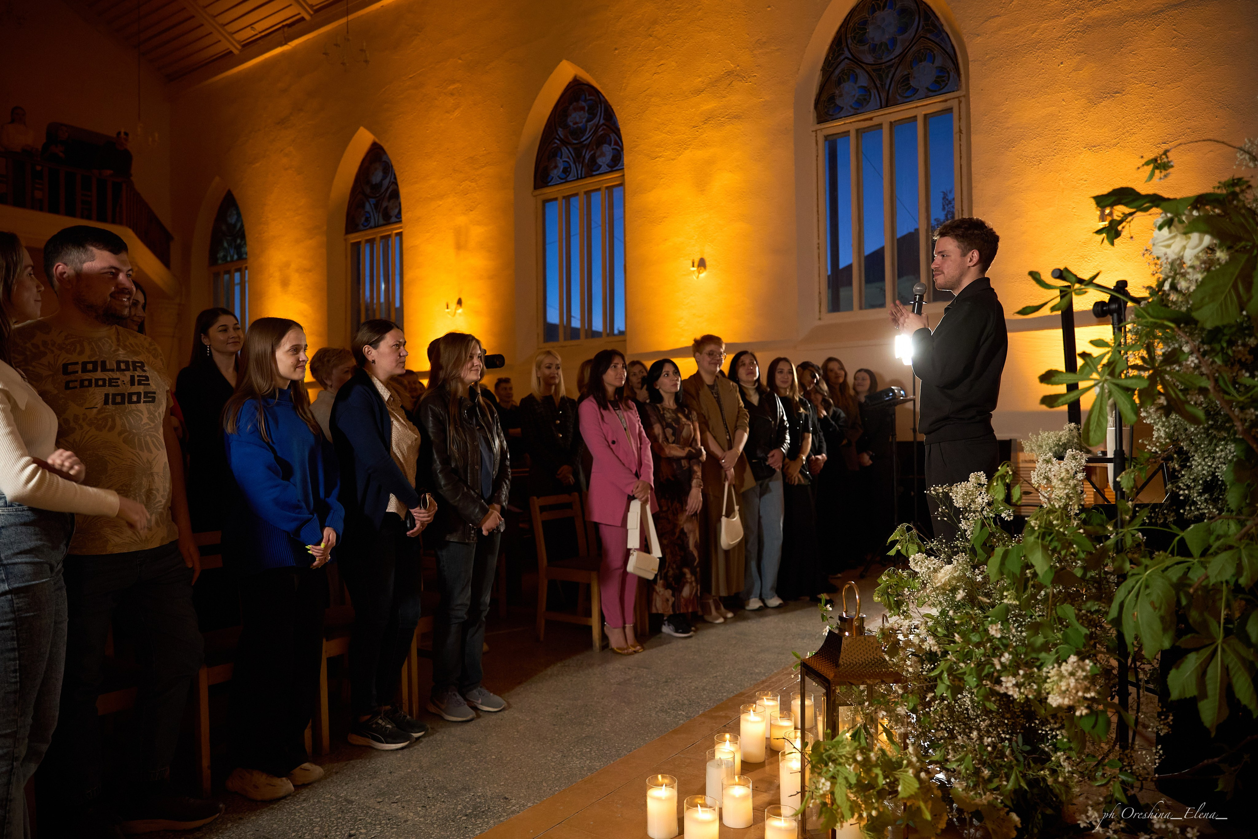 Концерт Дениса Стельмаха. Ульяновск, Евангелическо-Лютеранская церковь Св.Марии. Свадебный и семейный фотограф в Ульяновске Орешина Елена