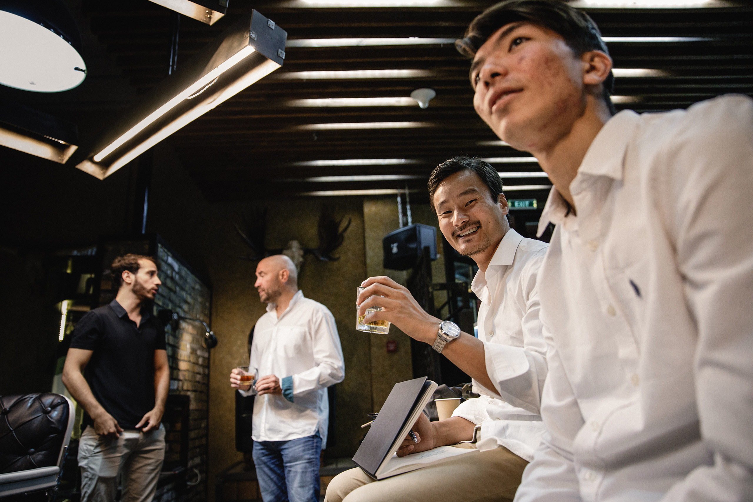 Подготовка, друзья жениха