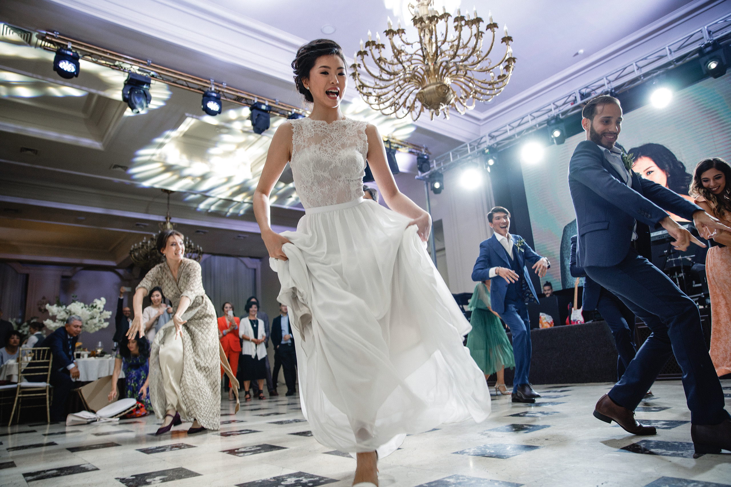 Красивая свадьба в Алматы. Свадебный фотограф в Алматы Николай Киреев