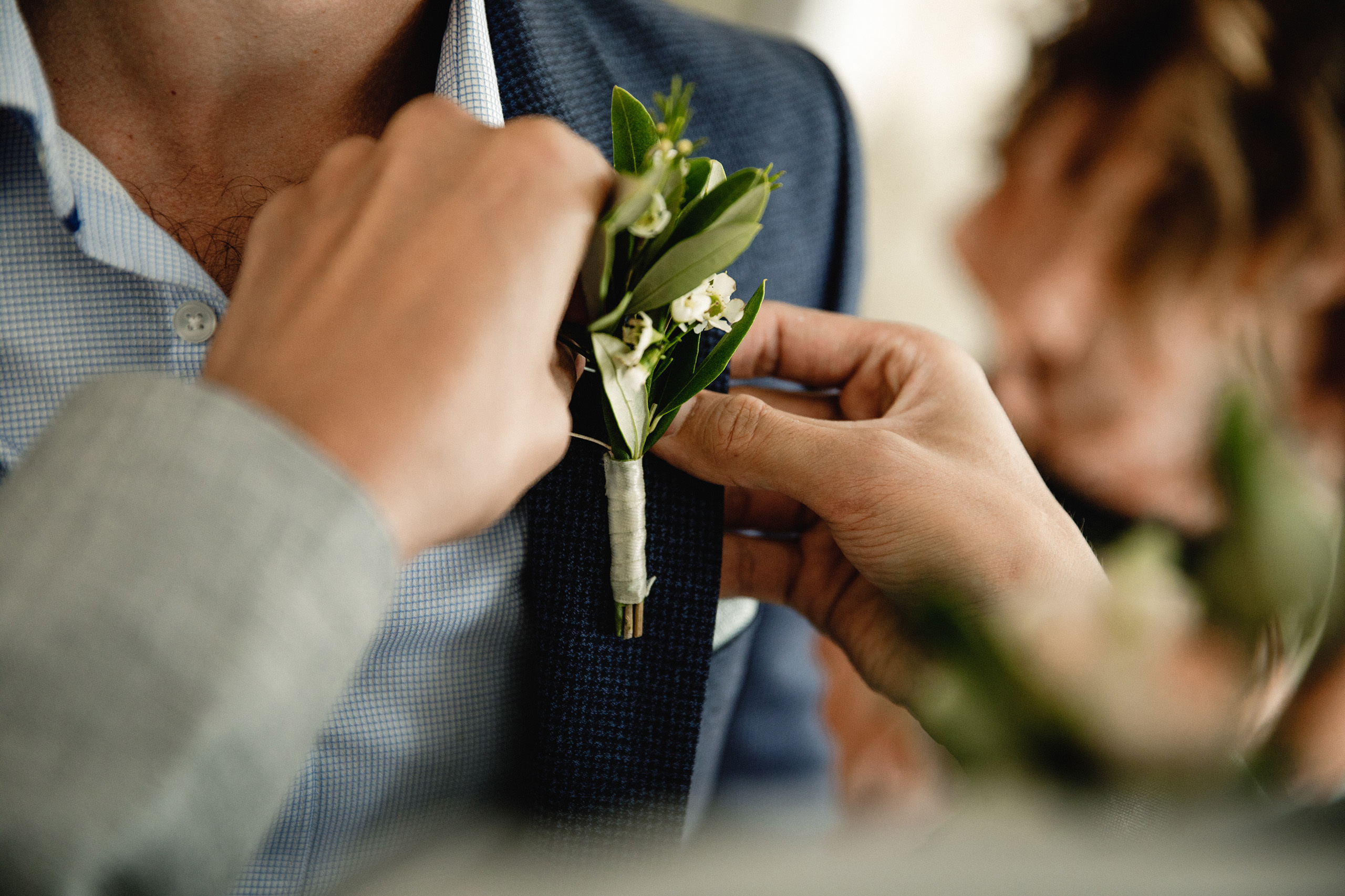 Бутоньерка на свадьбе