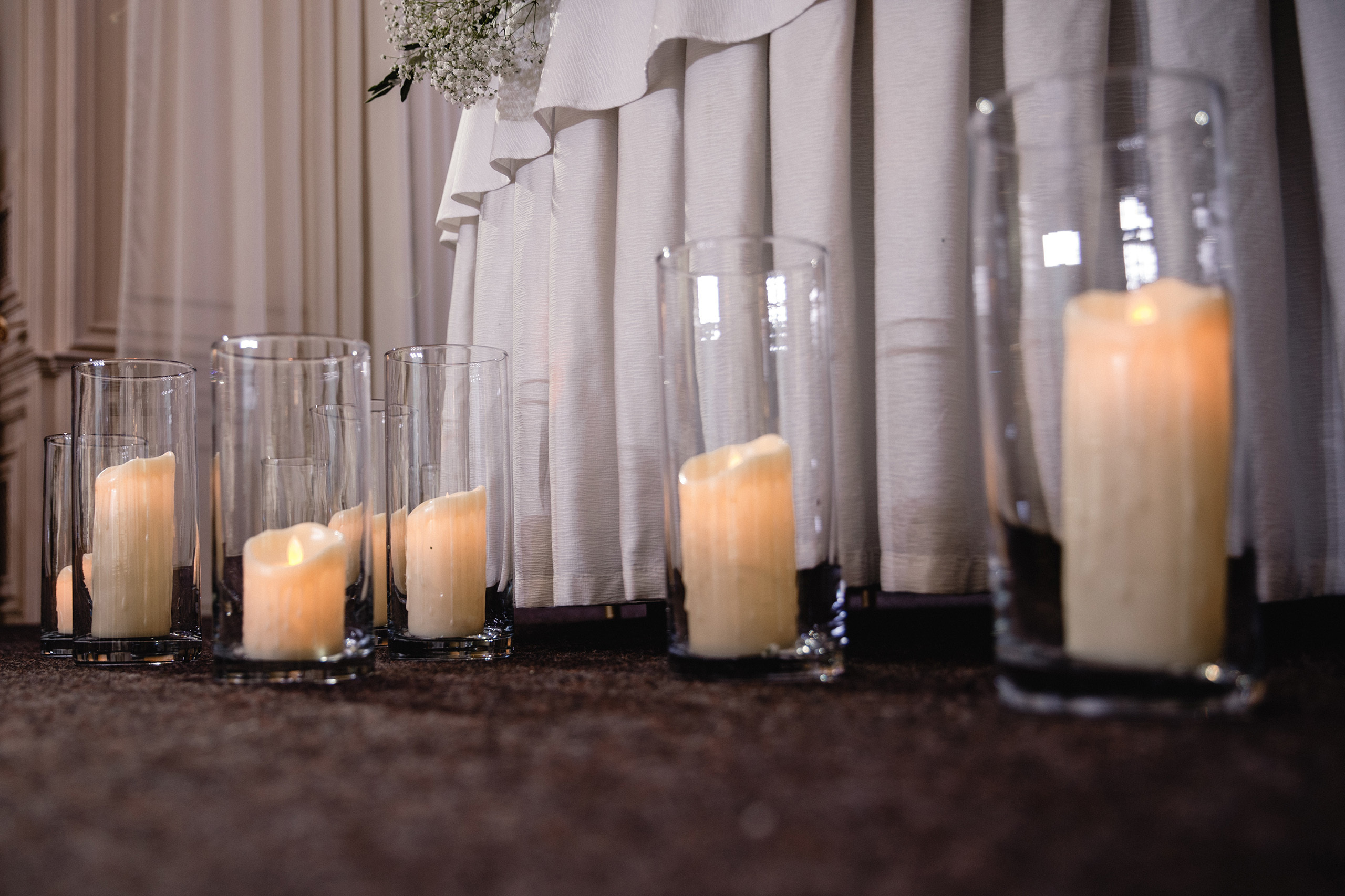 Свечи на свадьбе