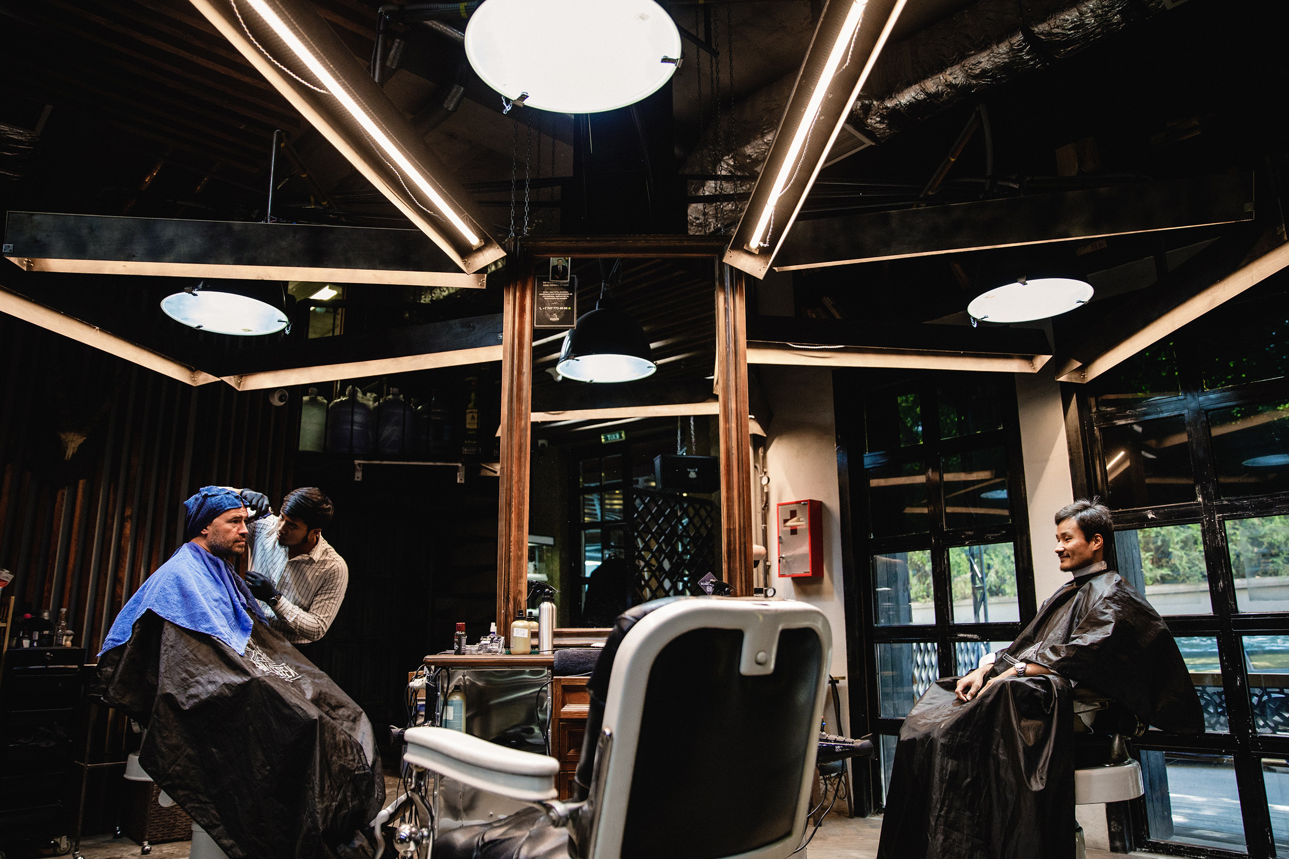 Барбершоп на свадьбе