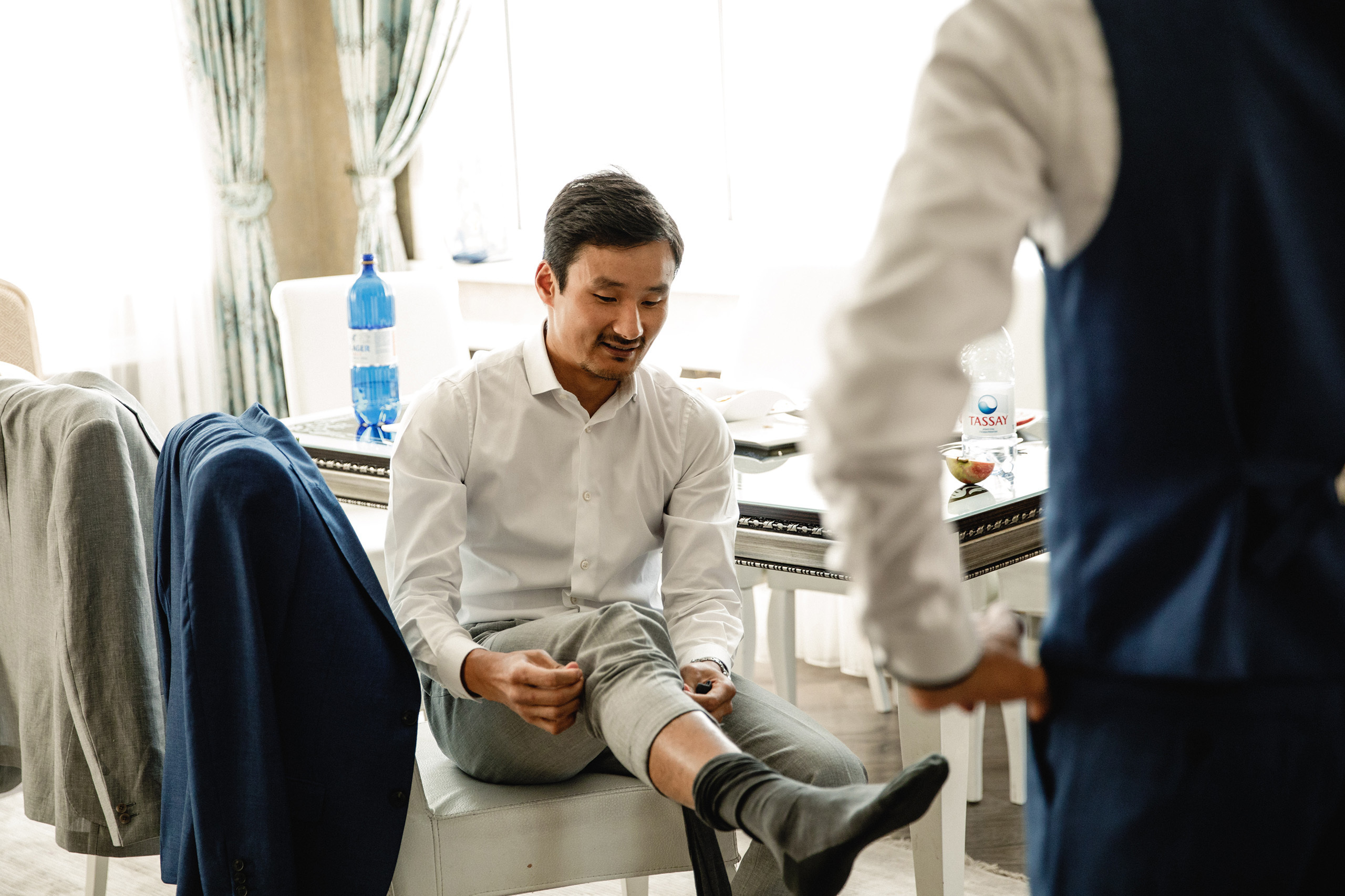 Жених на свадьбе