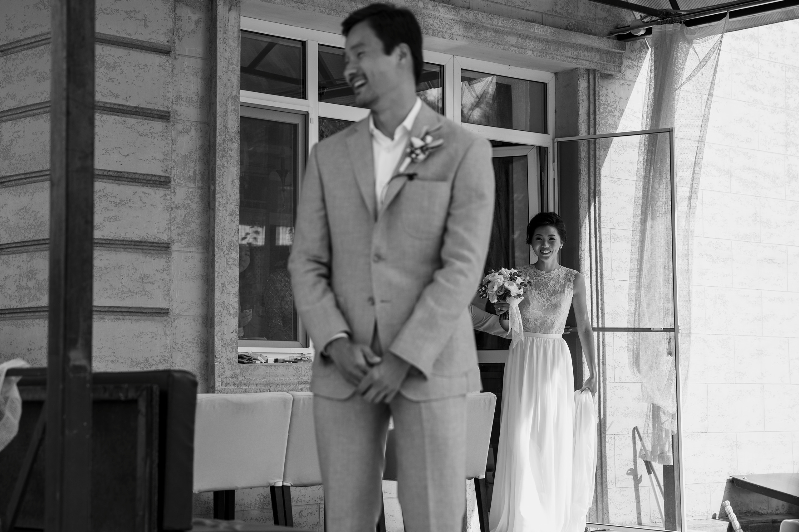 Первая встреча невесты и жениха