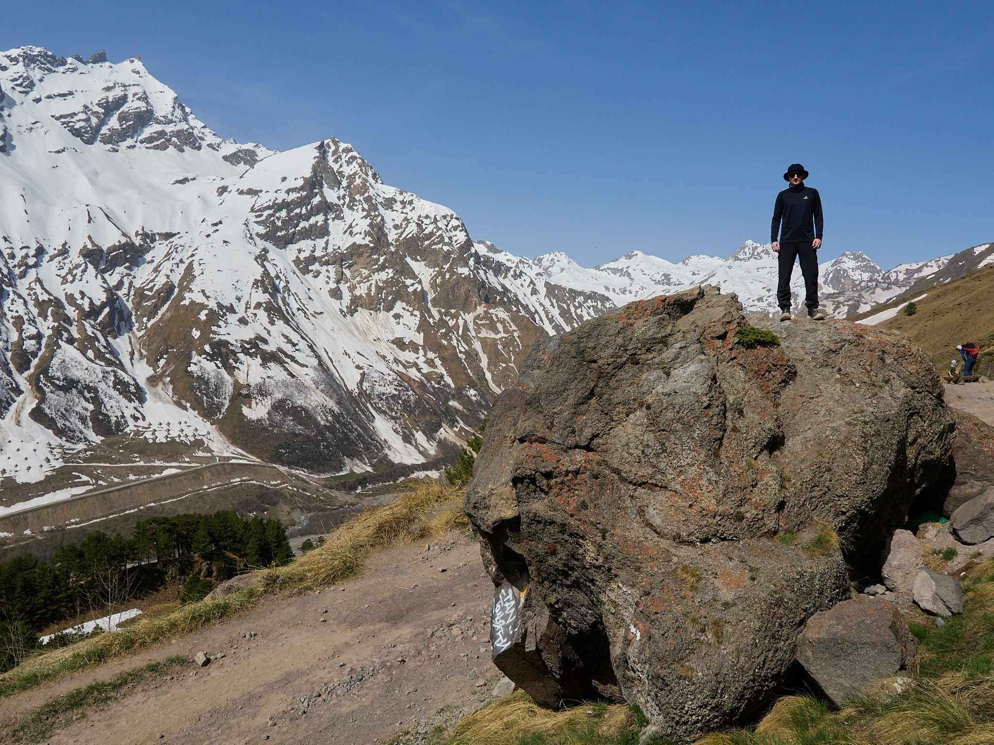 28.04 Съемка дороги на обсерваторию. Горный, высотный Фотограф на Эльбрусе Георгий