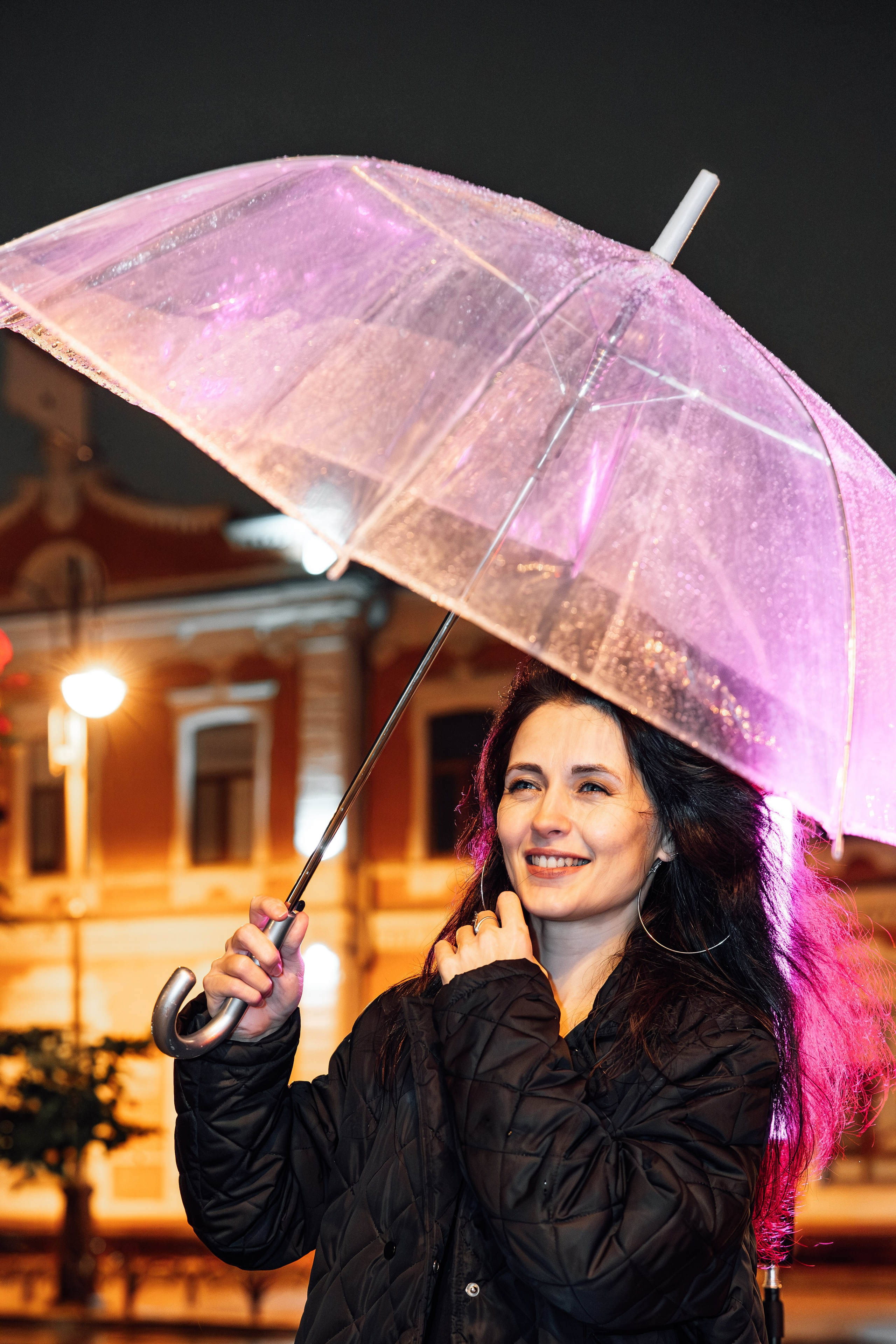 Ночная съёмка в городе. Фотограф и видеограф Анна Жагорина