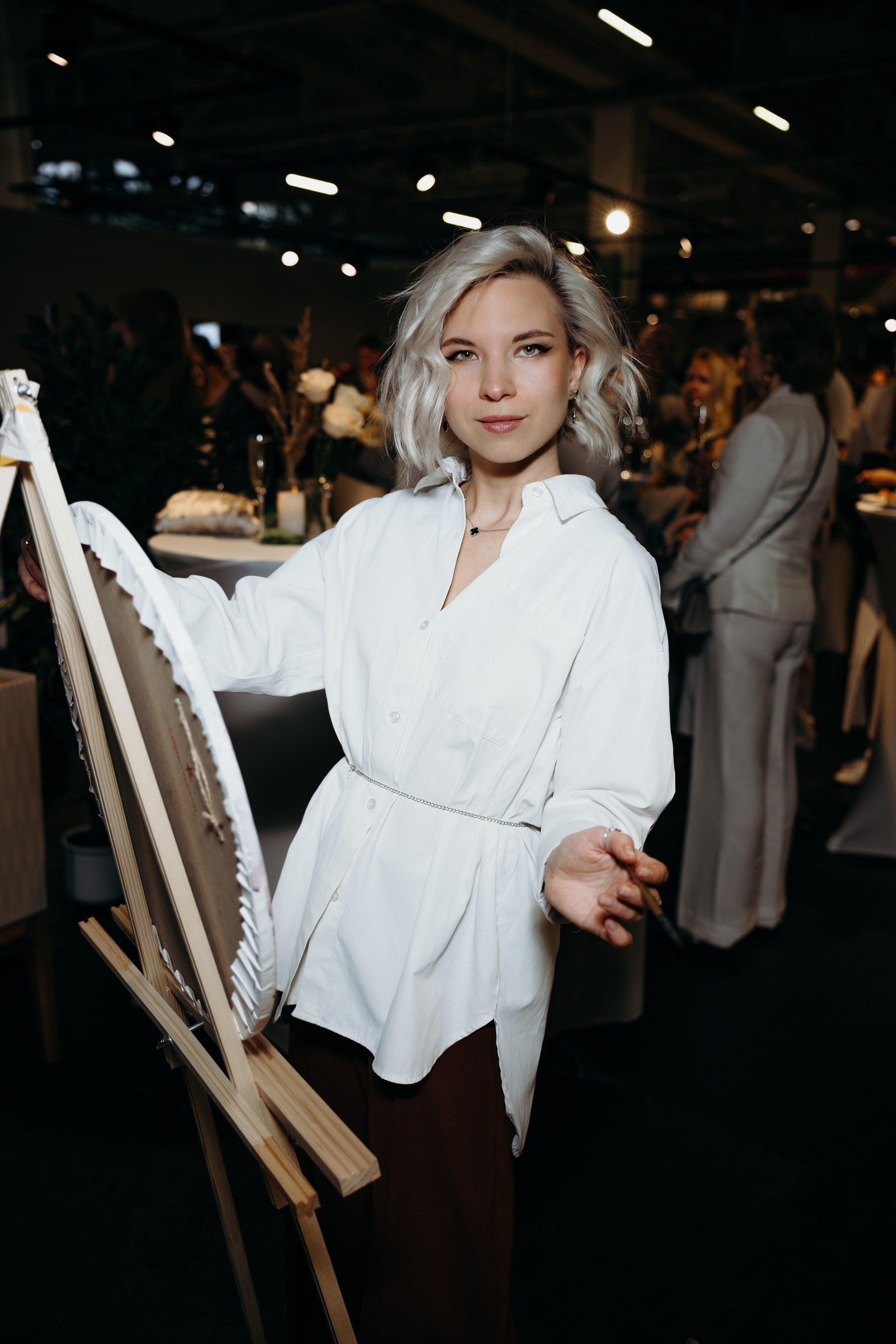 репортаж перфоманса художницы в москве