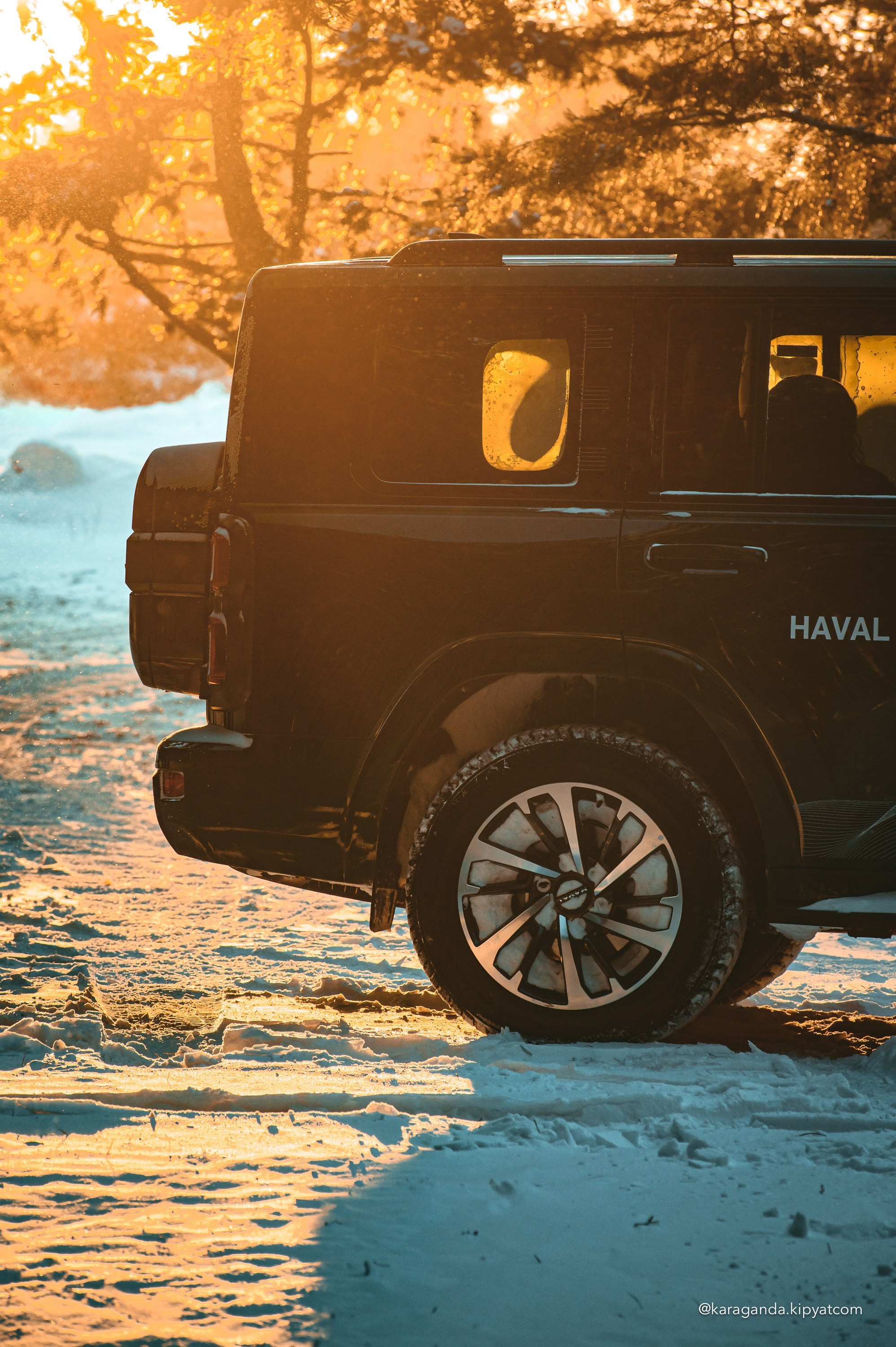 Зимний заезд на HAVAL H9. Кипятком Караганда