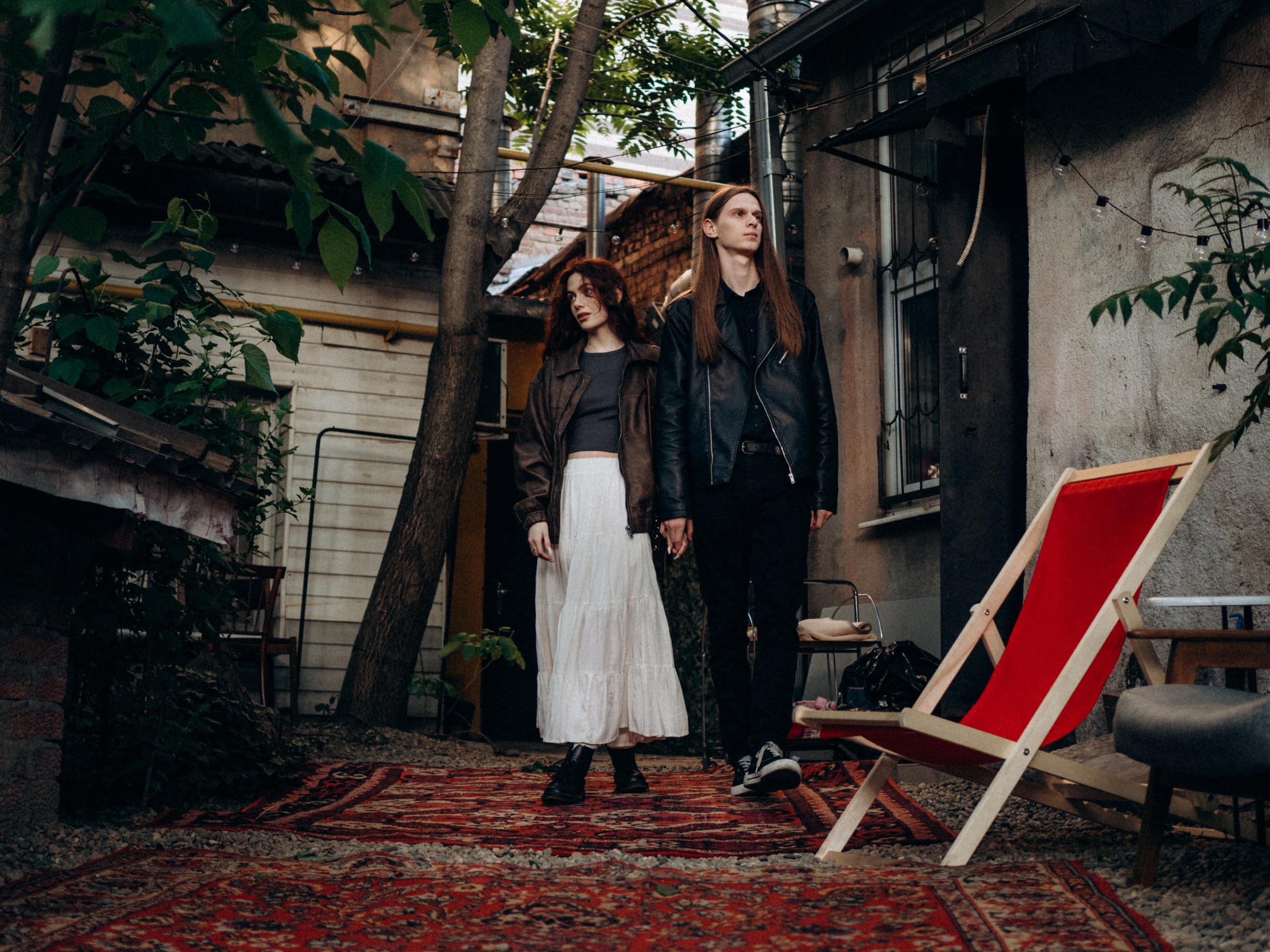 Прогулочная street фотосессия love story