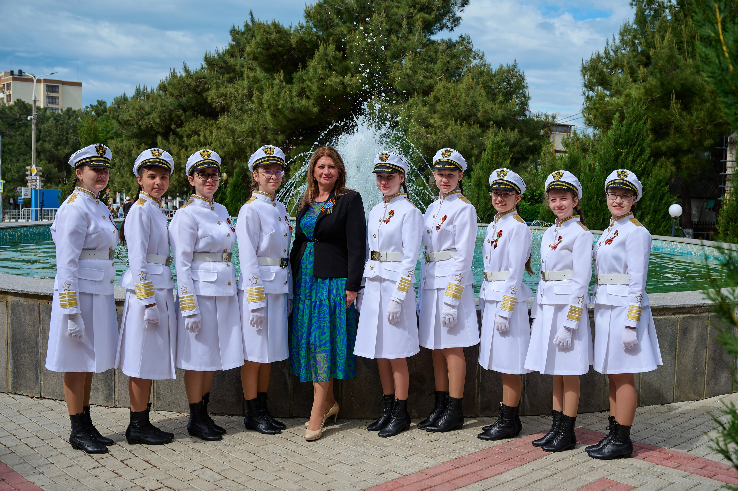 Митинг 9 мая. Жизнь курорта Кабардинка в фотографиях